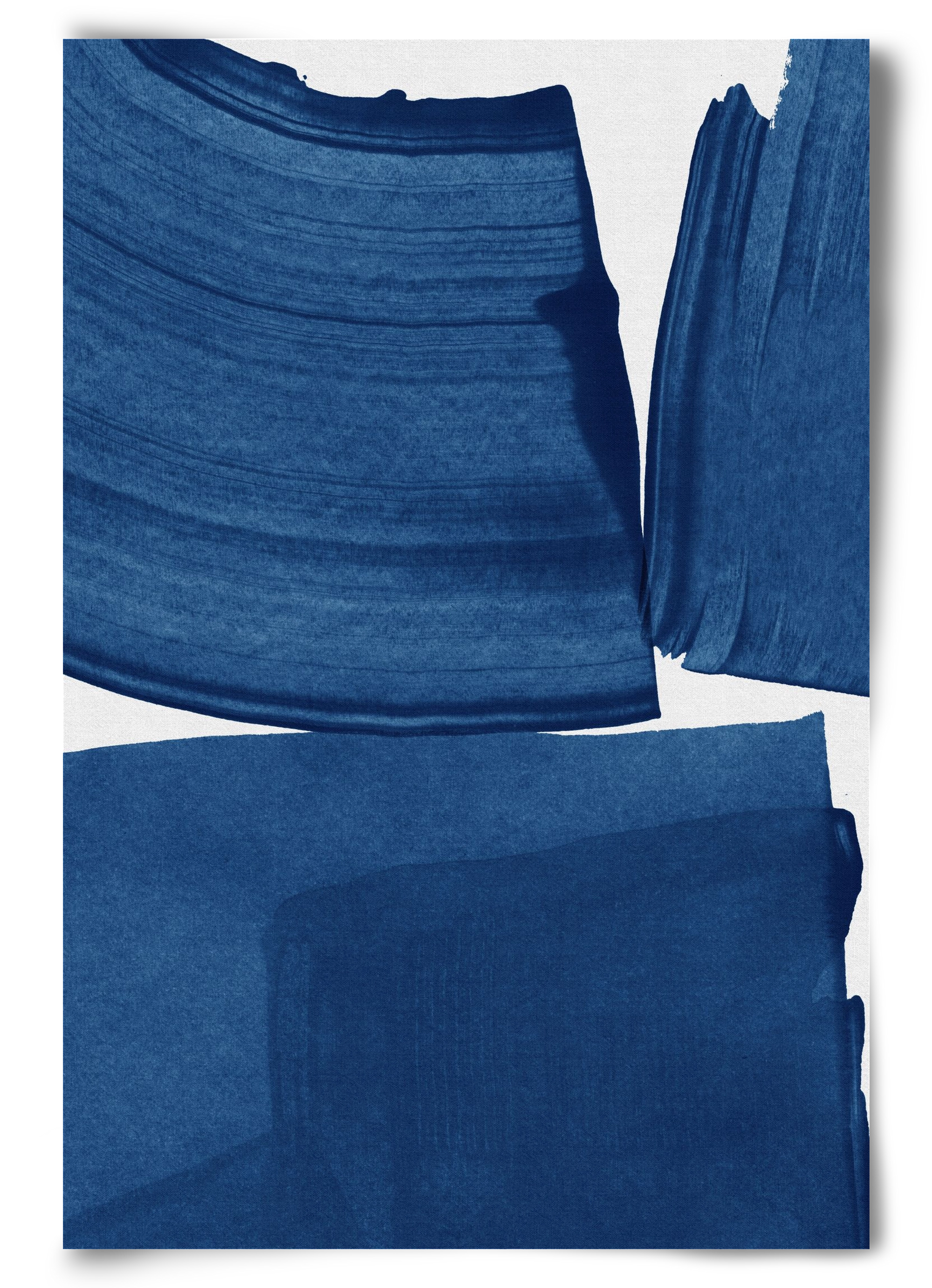 Modern Painting Blue I, 60x90 cm, Keret nélkül