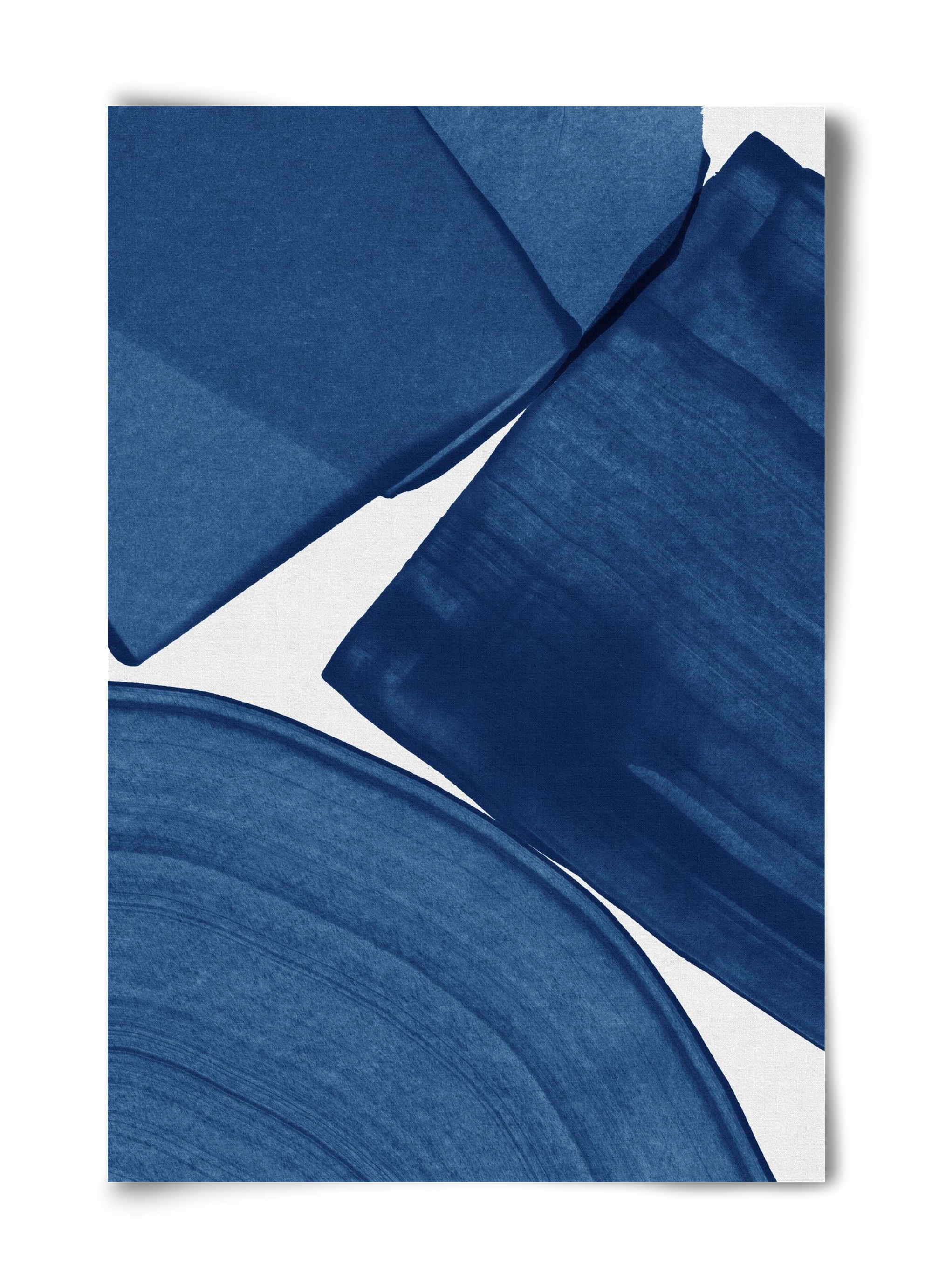 Modern Painting Blue II, 40x60 cm, Keret nélkül