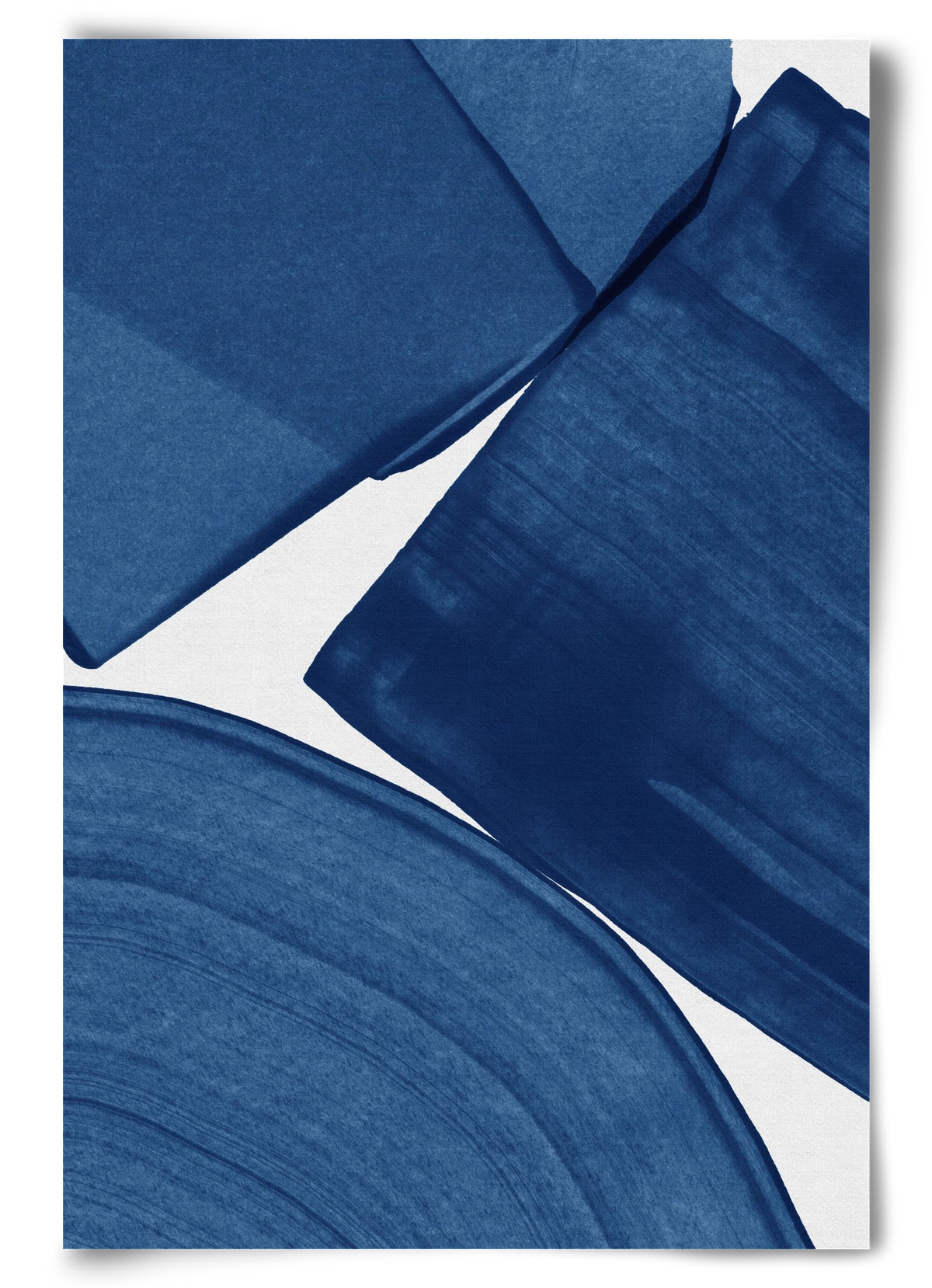 Modern Painting Blue II, 60x90 cm, Keret nélkül