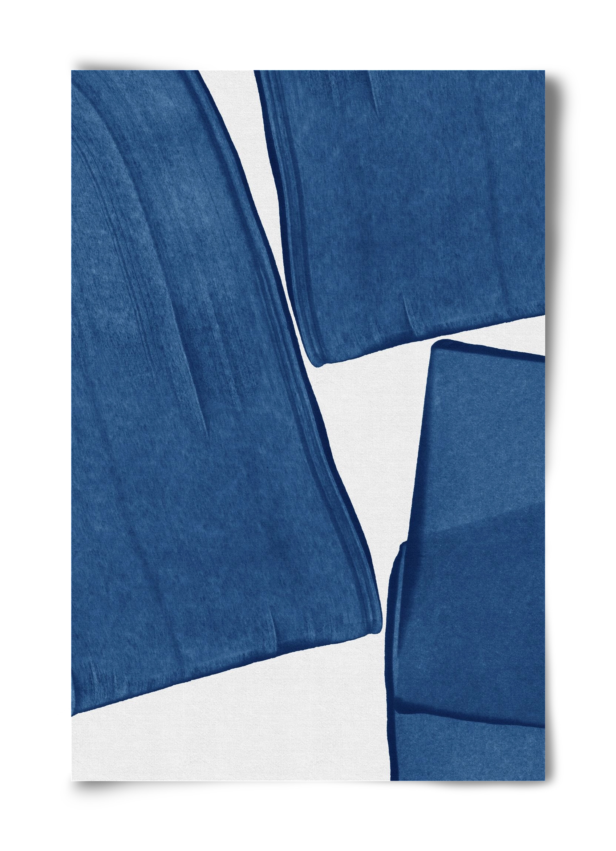 Modern Painting Blue III, 40x60 cm, Keret nélkül