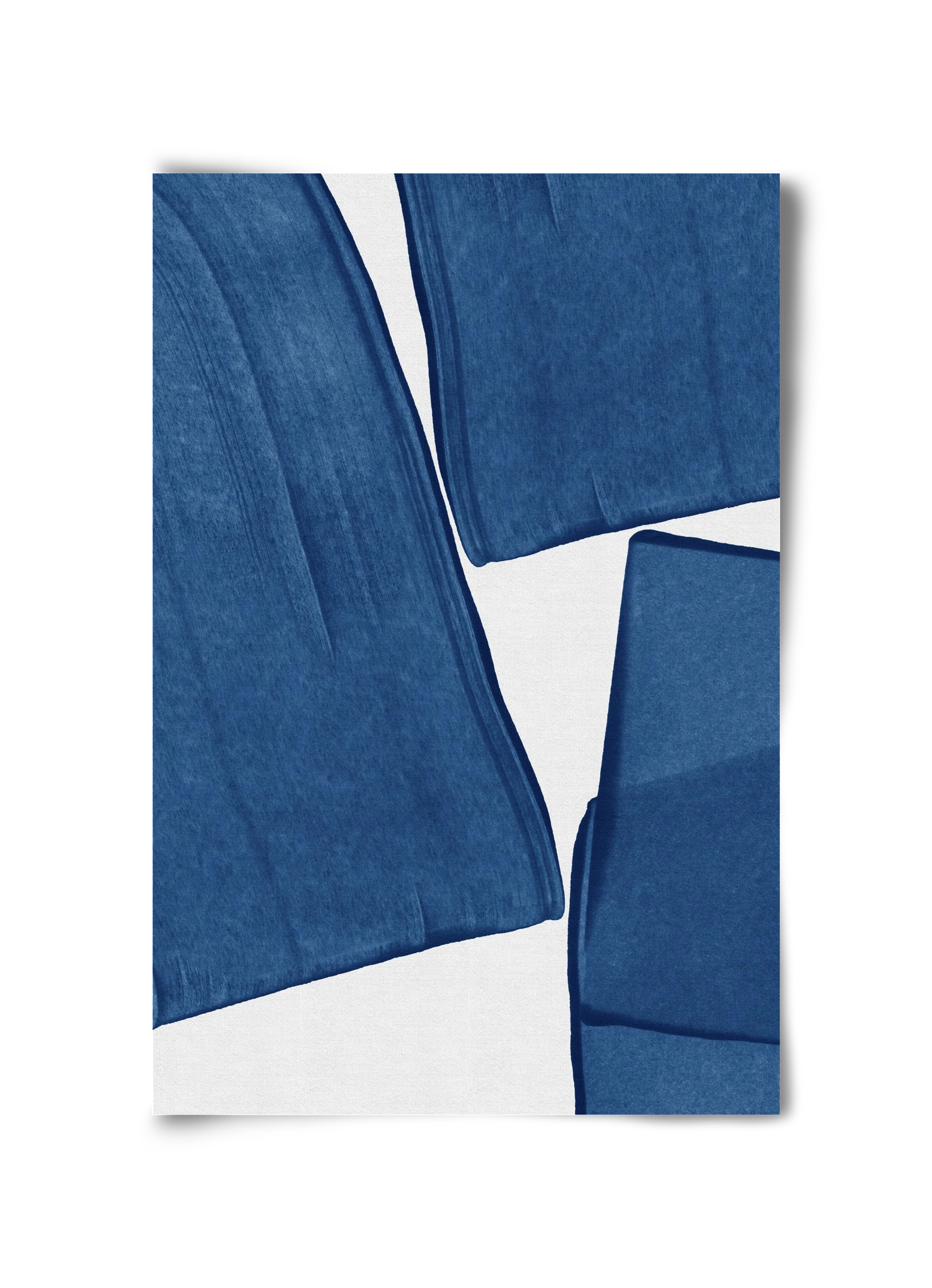 Modern Painting Blue III, 30x45 cm, Keret nélkül