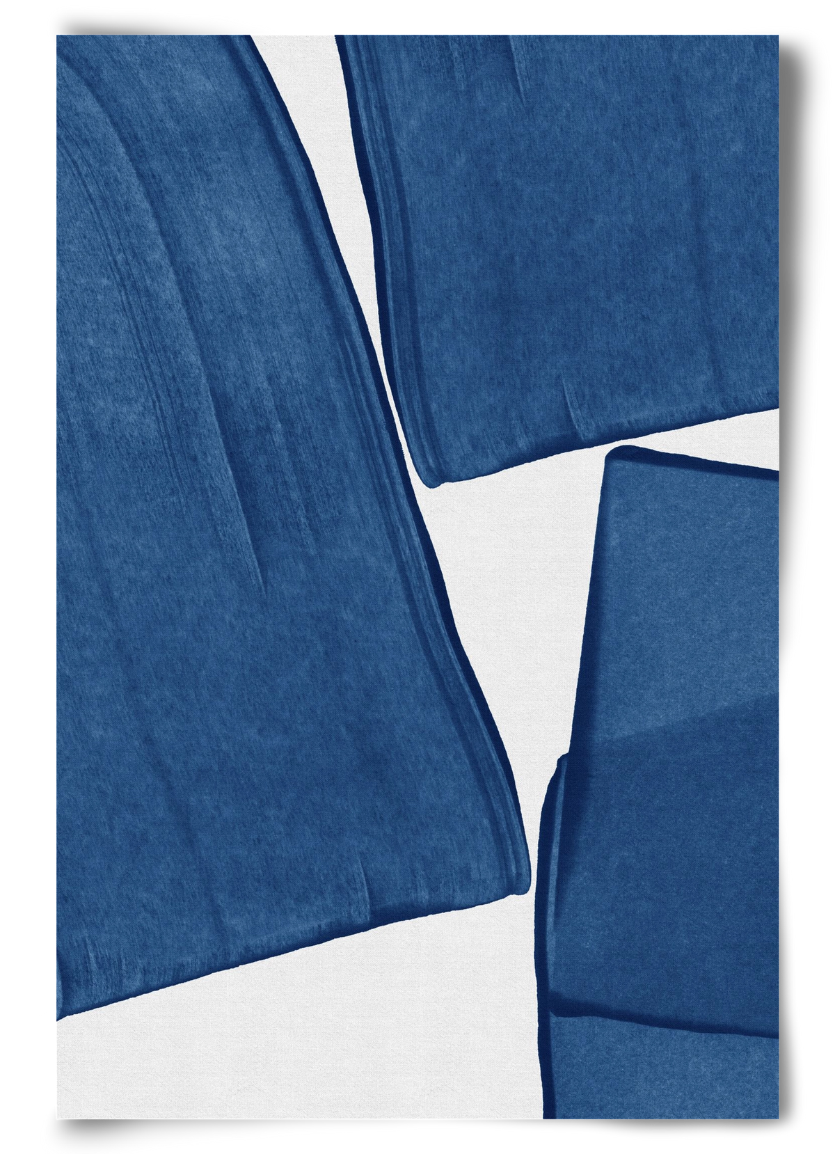 Modern Painting Blue III, 60x90 cm, Keret nélkül