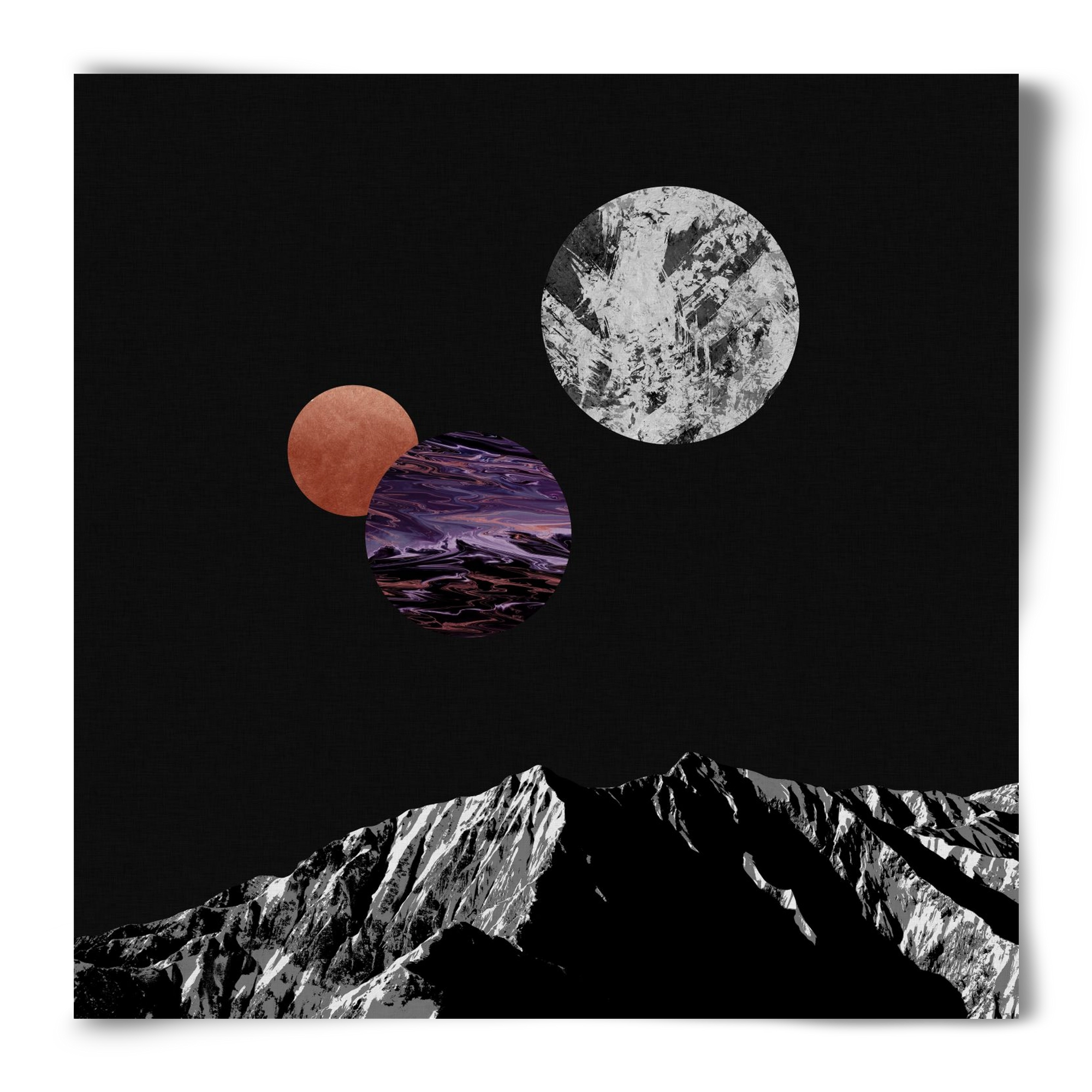 Space I, 50x50 cm, Keret nélkül