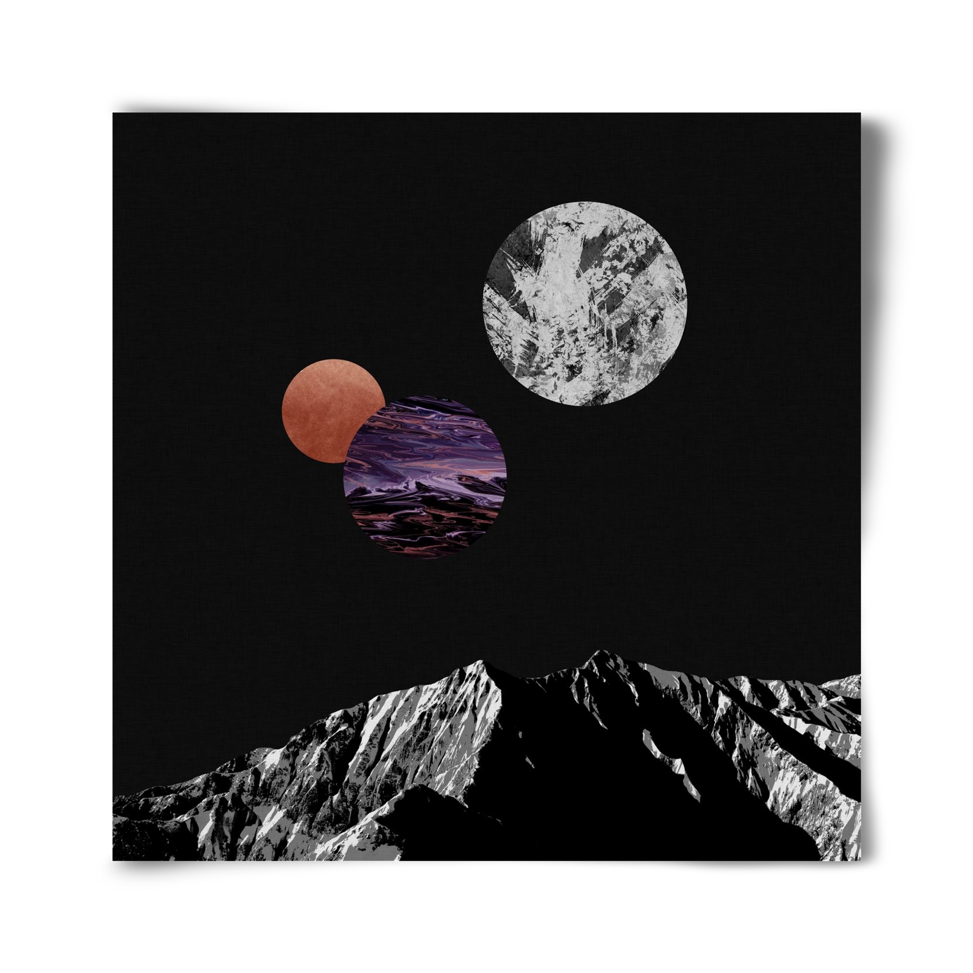 Space I, 40x40 cm, Keret nélkül