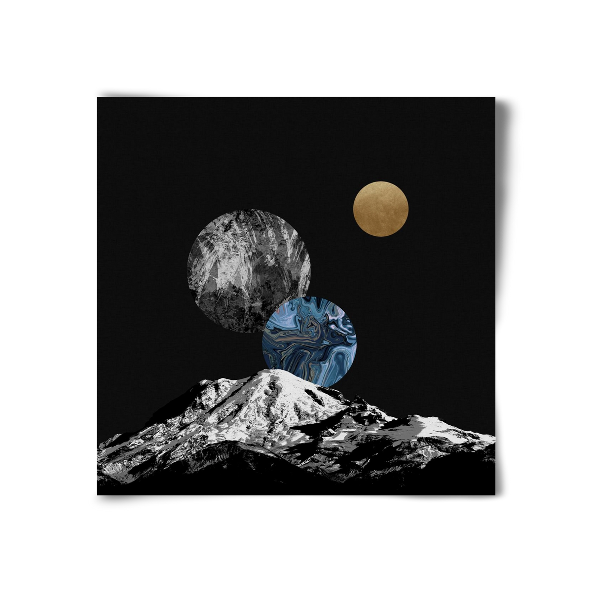 Space II, 30x30 cm, Keret nélkül