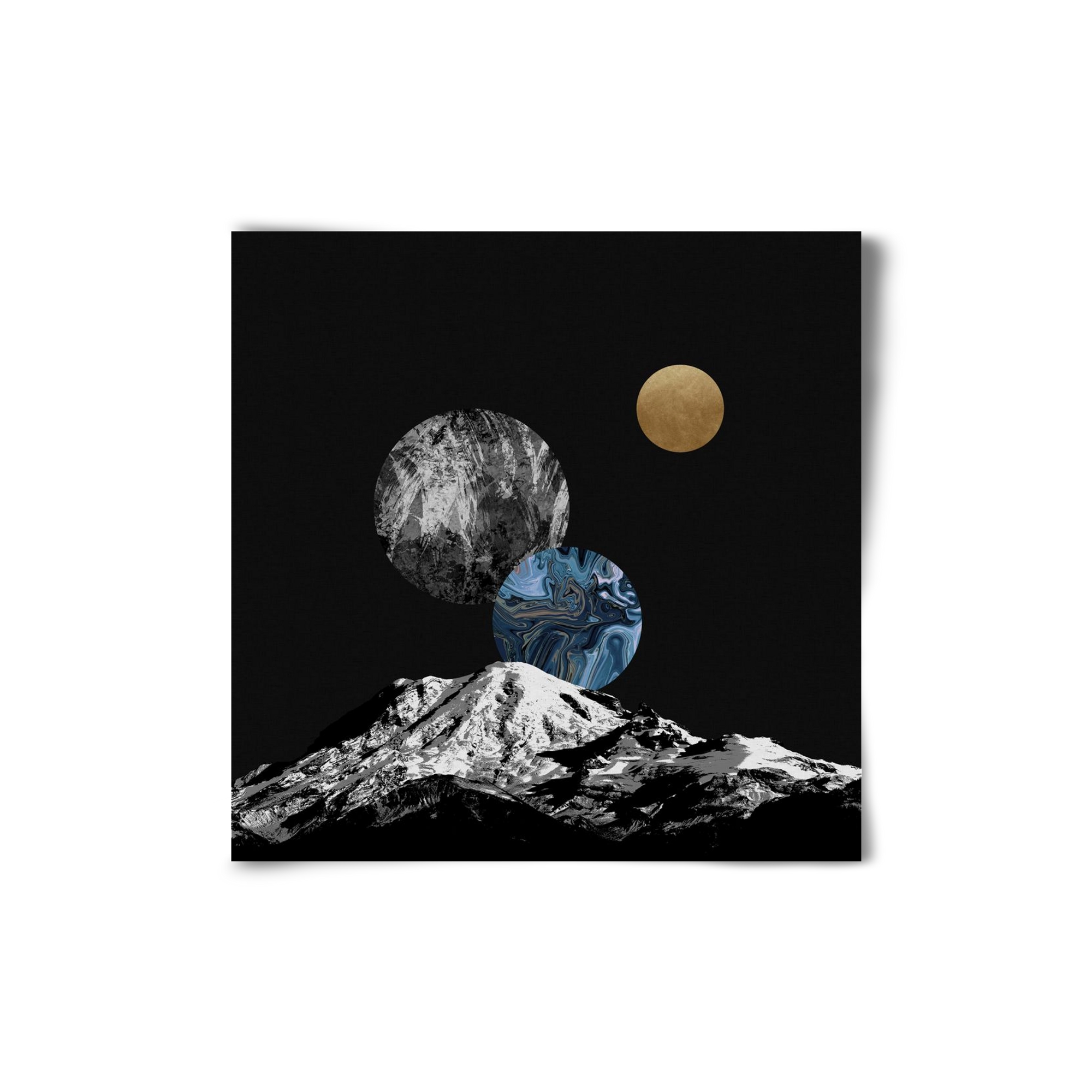 Space II, 20x20 cm, Keret nélkül