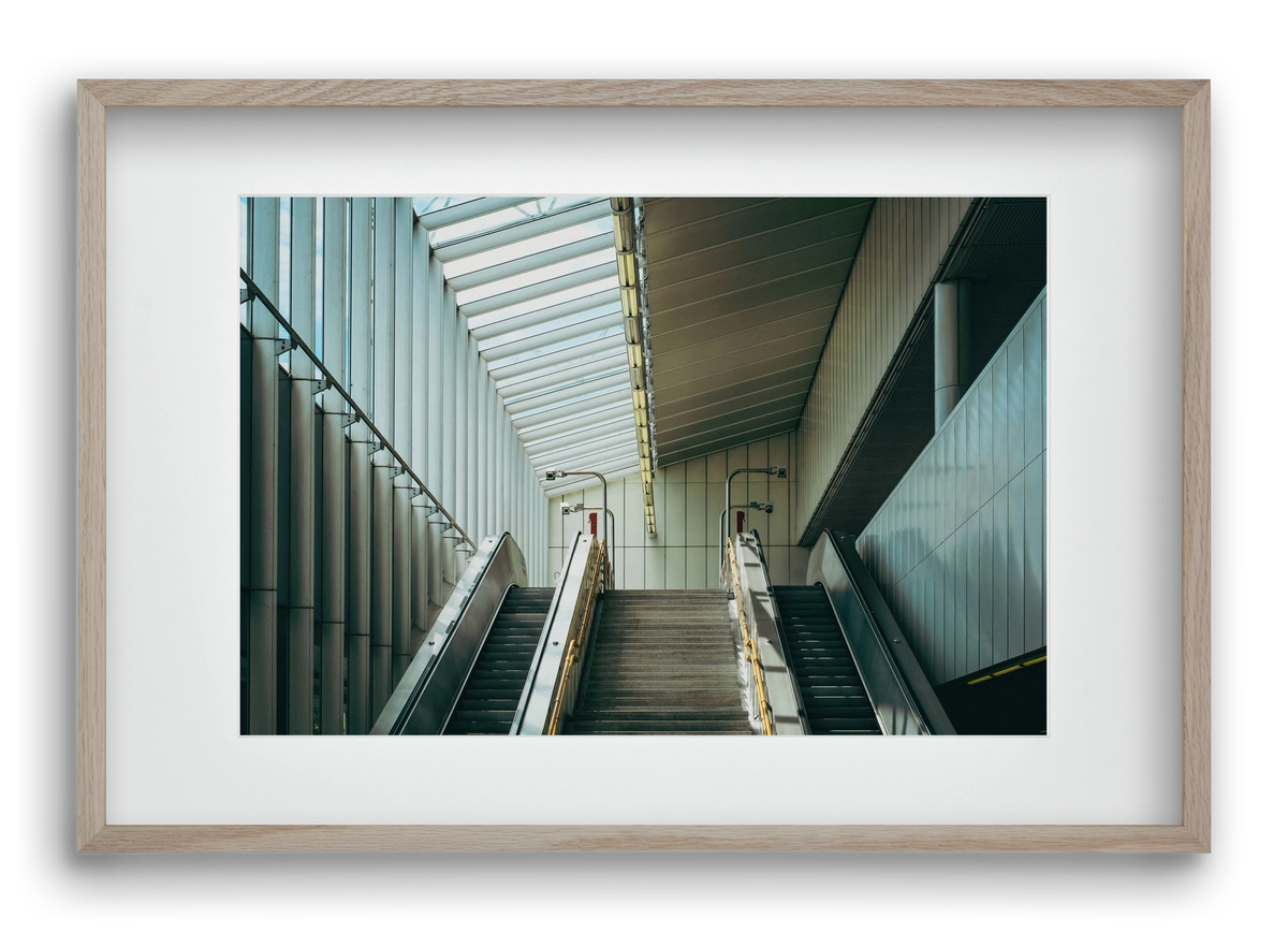 Pathway, 60x40 cm (45x30 cm), Tölgy keret, paszpartuval