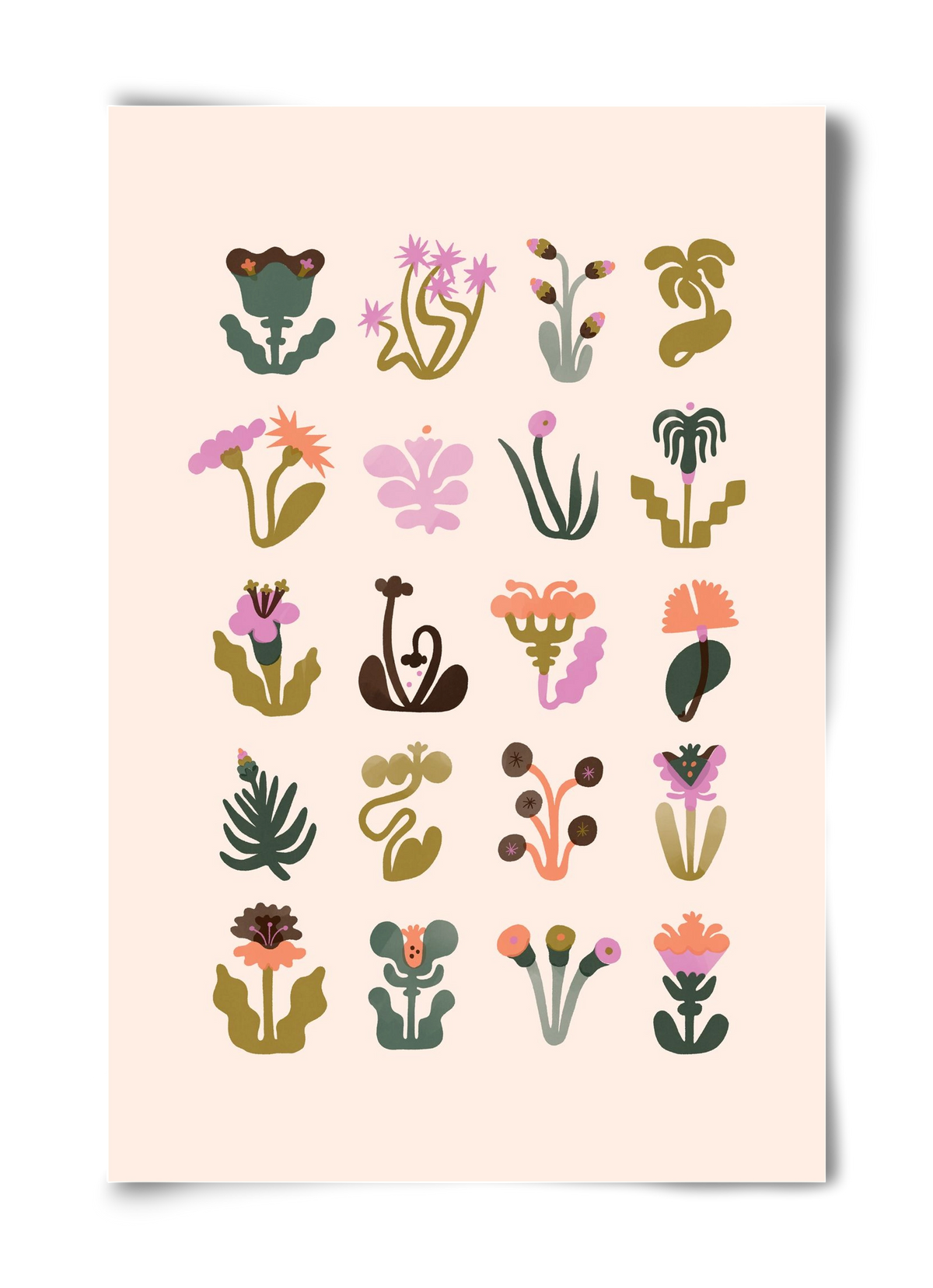 Bloom, 40x60 cm, Keret nélkül