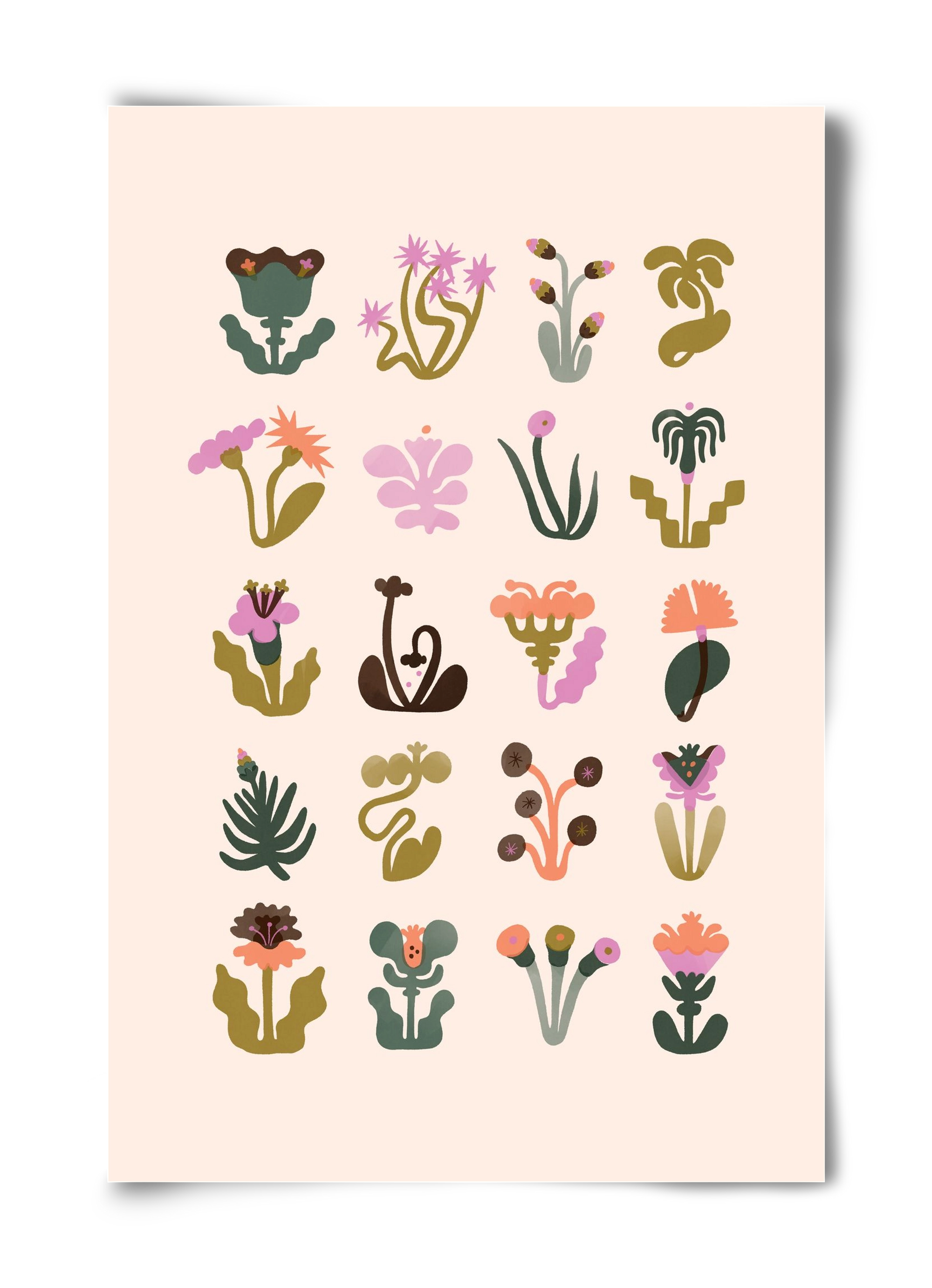 Bloom, 40x60 cm, Keret nélkül