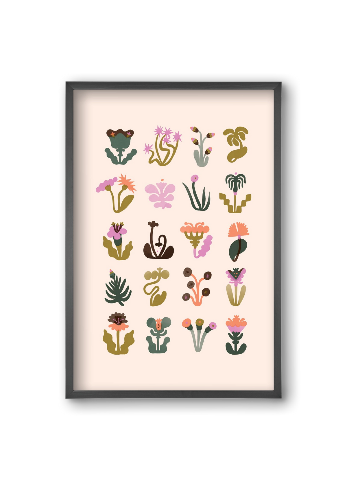 Bloom, 20x30 cm (20x30 cm), Fekete keret