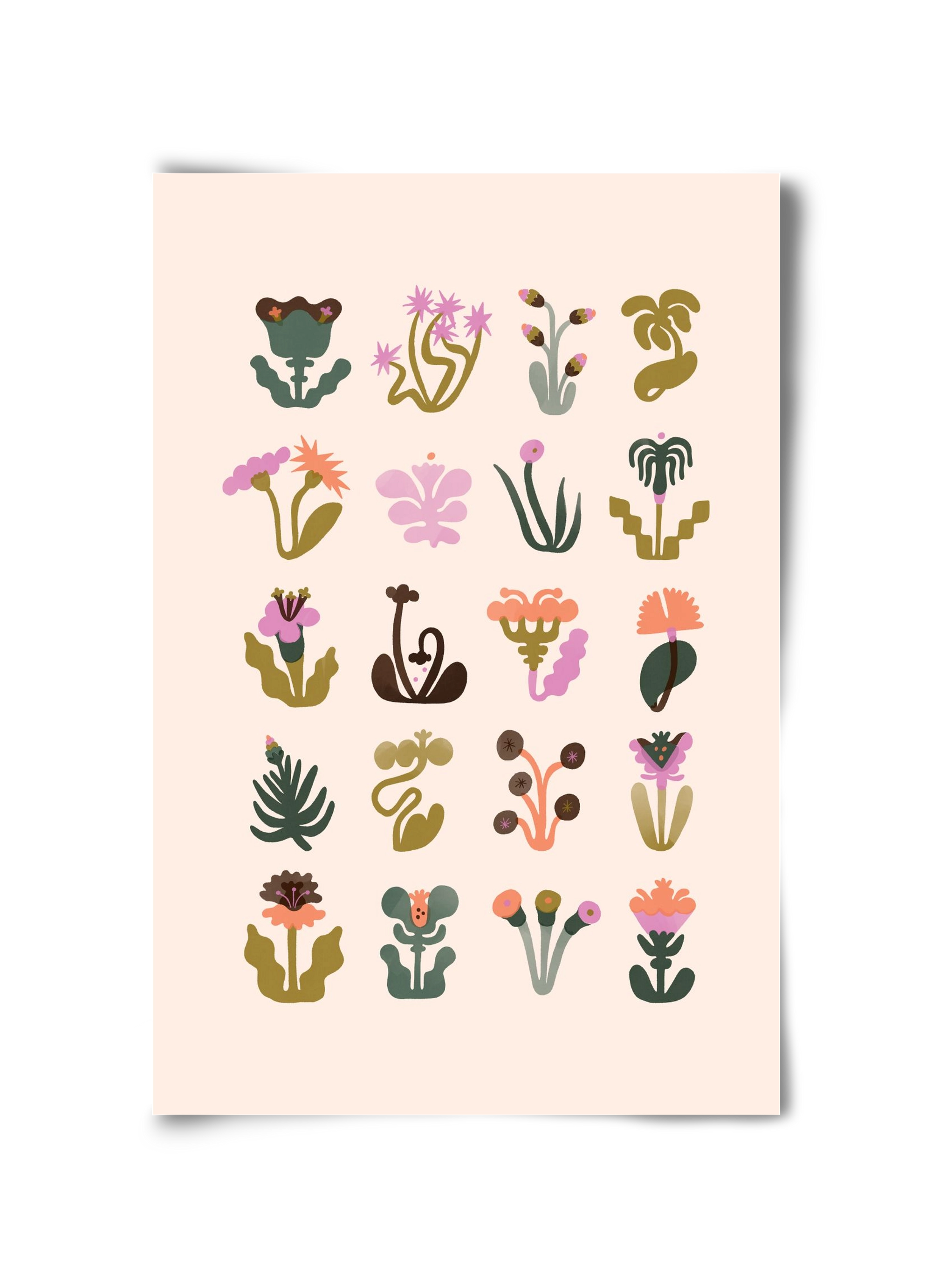 Bloom, 30x45 cm, Keret nélkül