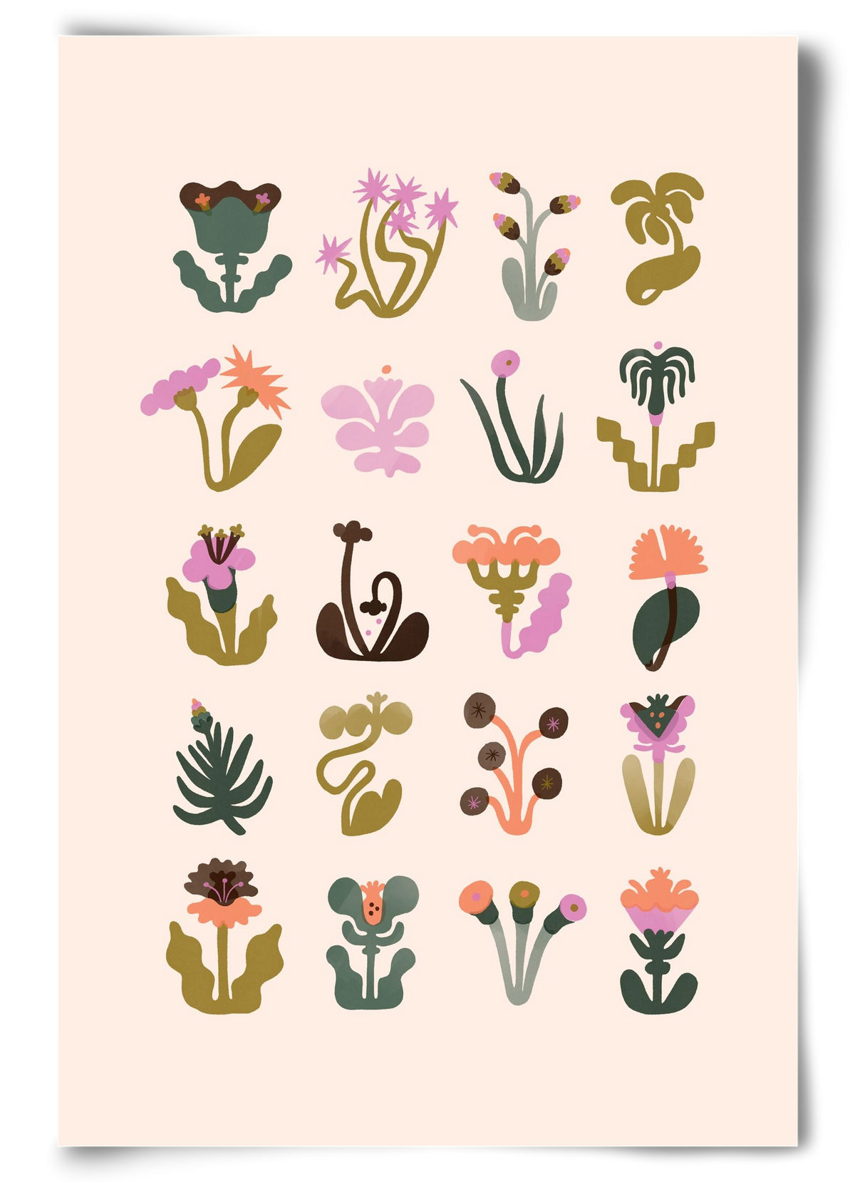 Bloom, 60x90 cm, Keret nélkül