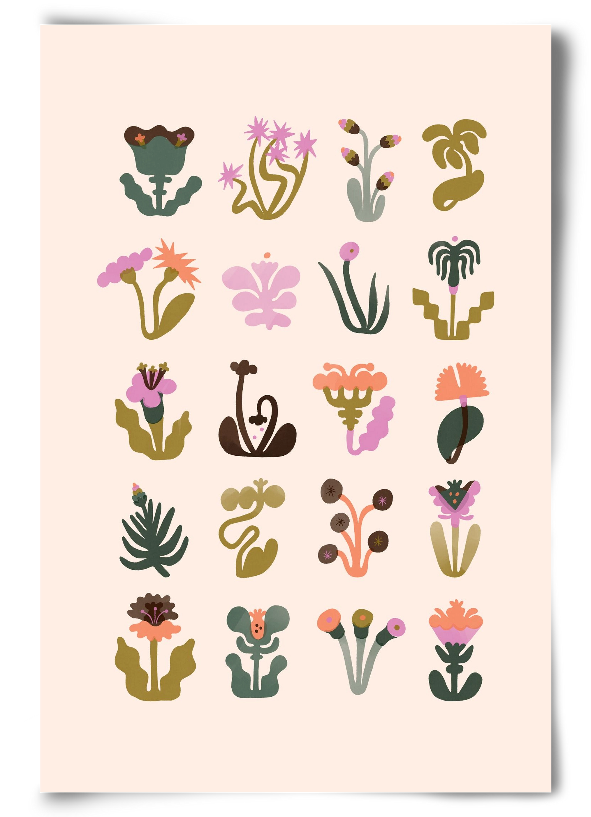 Bloom, 60x90 cm, Keret nélkül