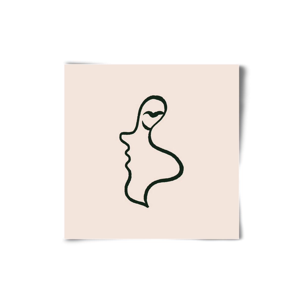 Silence, 20x20 cm, Keret nélkül