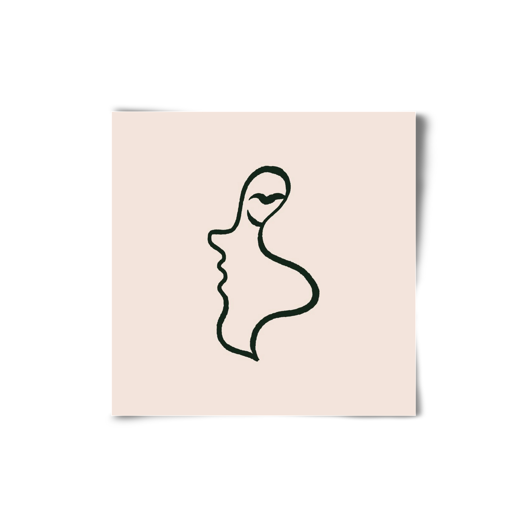 Silence, 20x20 cm, Keret nélkül