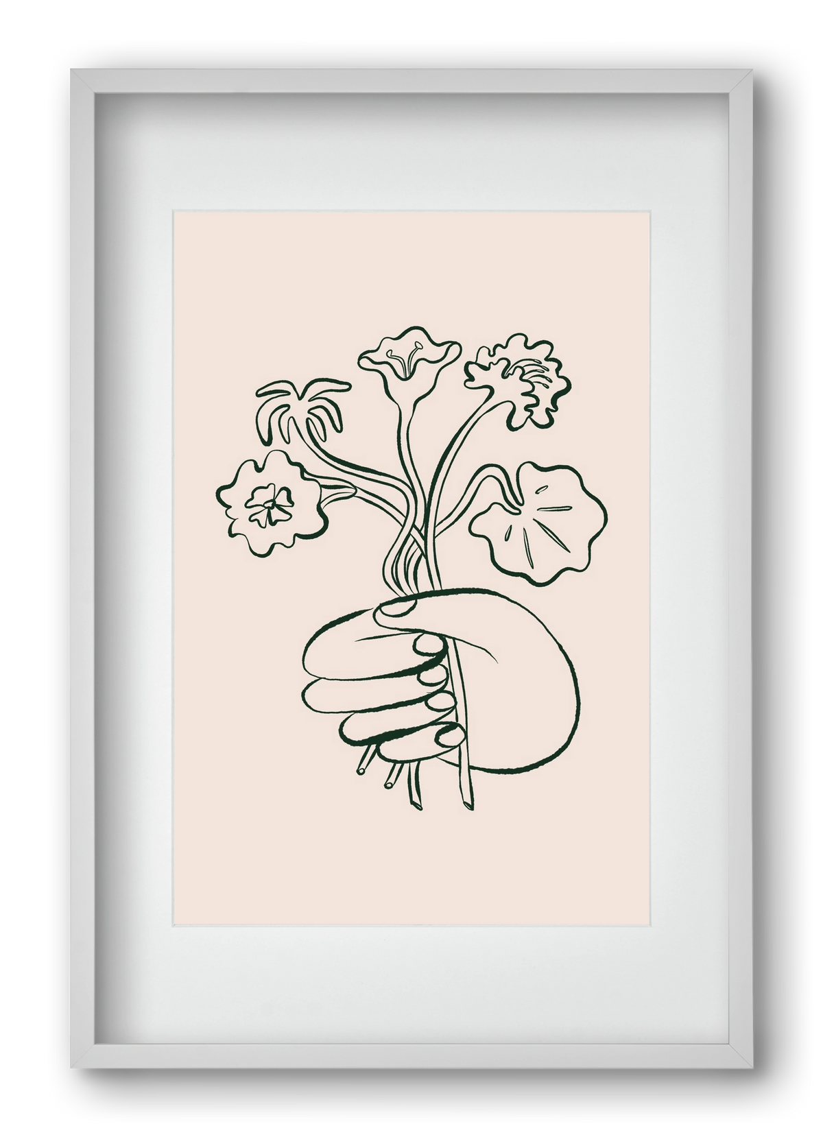 For You, 40x60 cm (30x45 cm), Fehér keret, paszpartuval