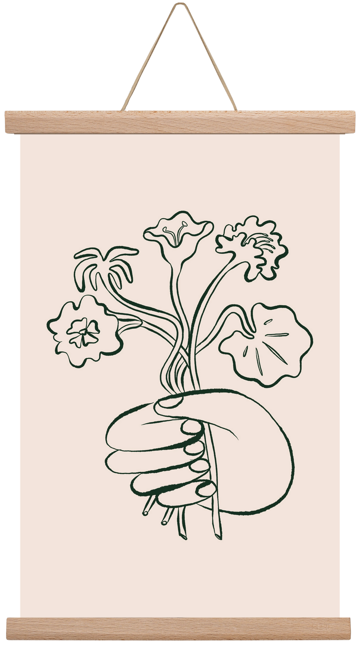 For You, 30x45 cm (30x45 cm), Tölgy akasztó