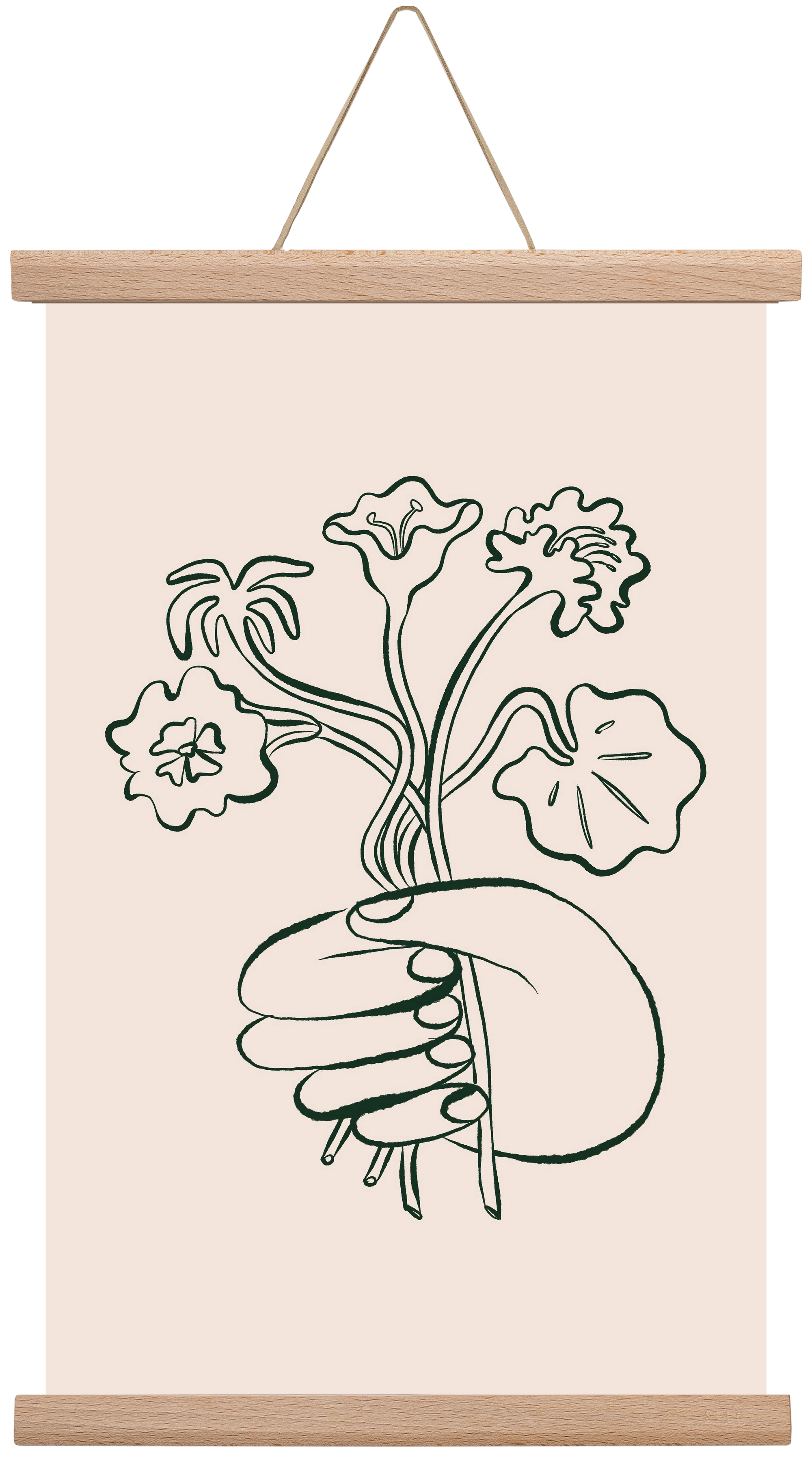 For You, 30x45 cm (30x45 cm), Tölgy akasztó