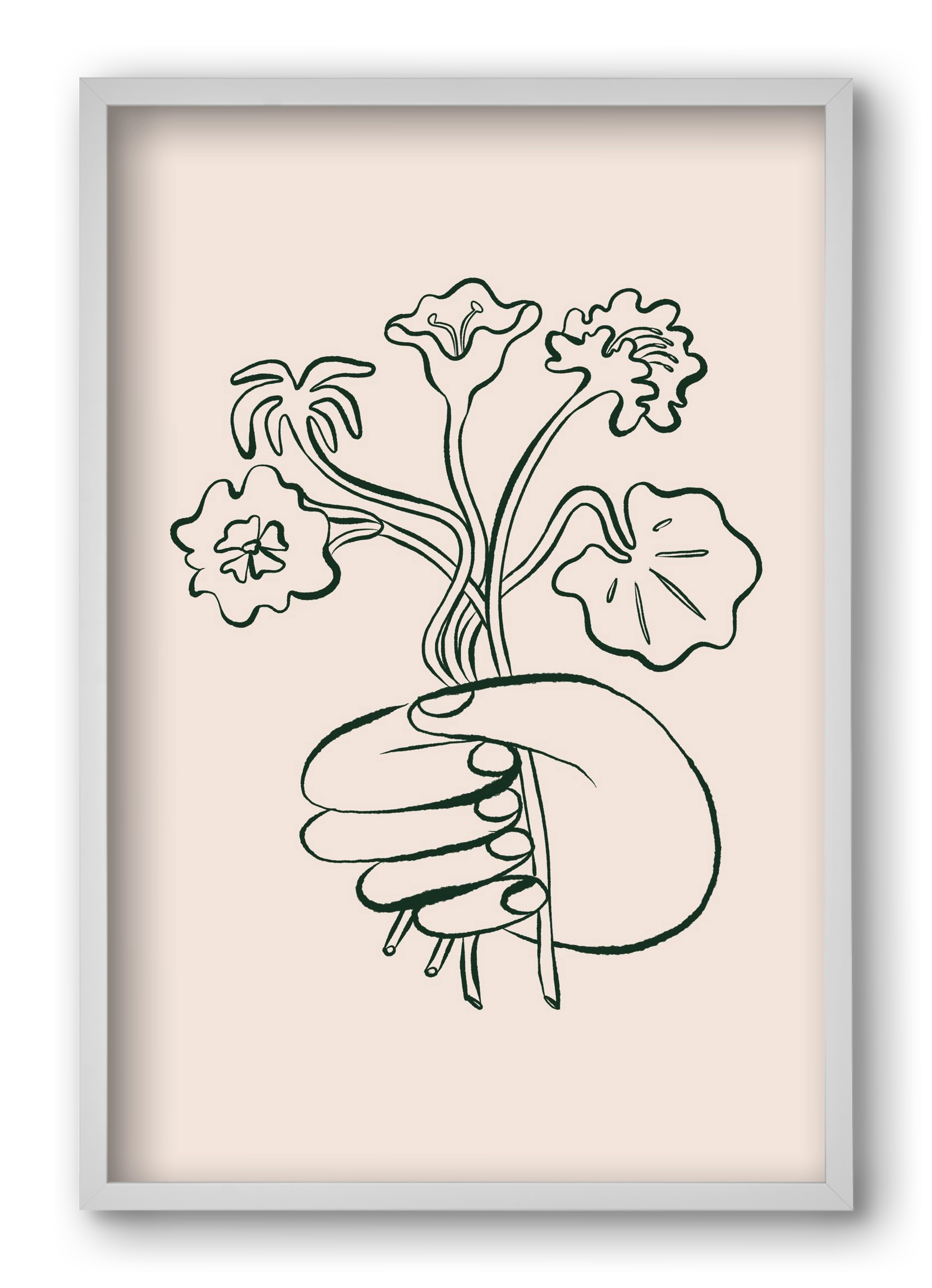 For You, 40x60 cm (40x60 cm), Fehér keret