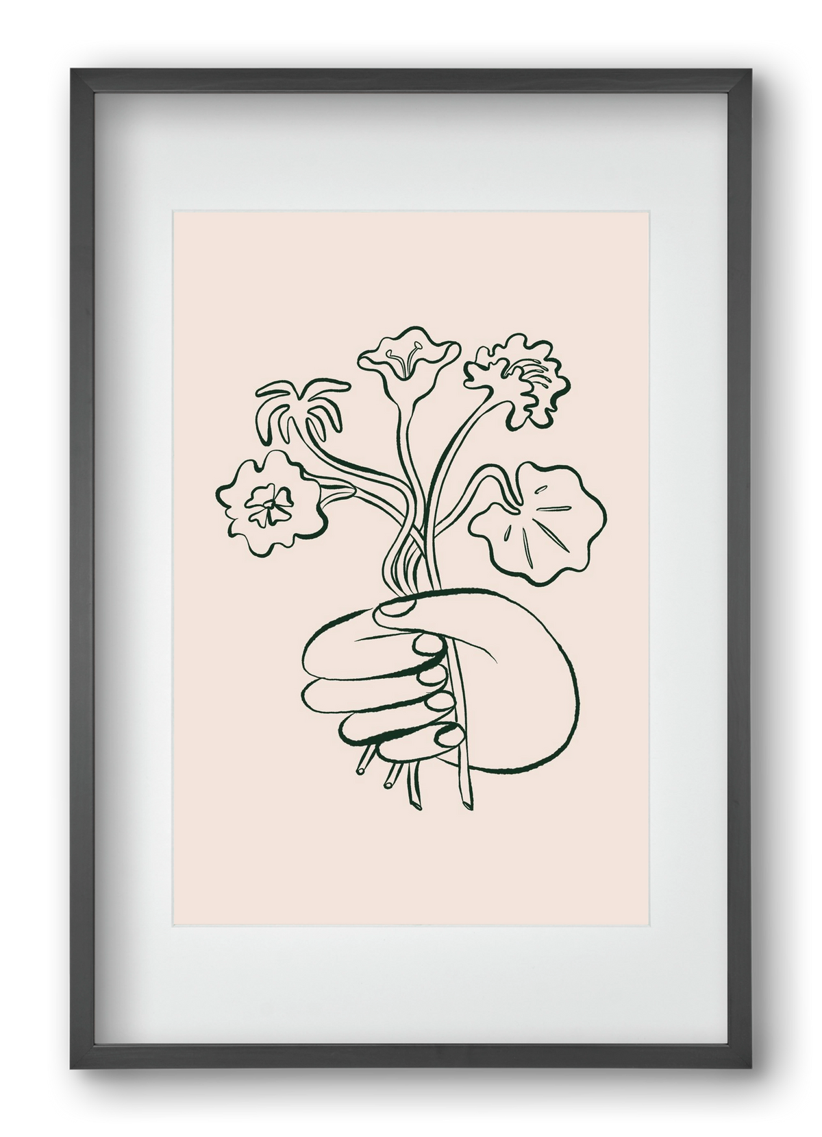 For You, 40x60 cm (30x45 cm), Fekete keret, paszpartuval