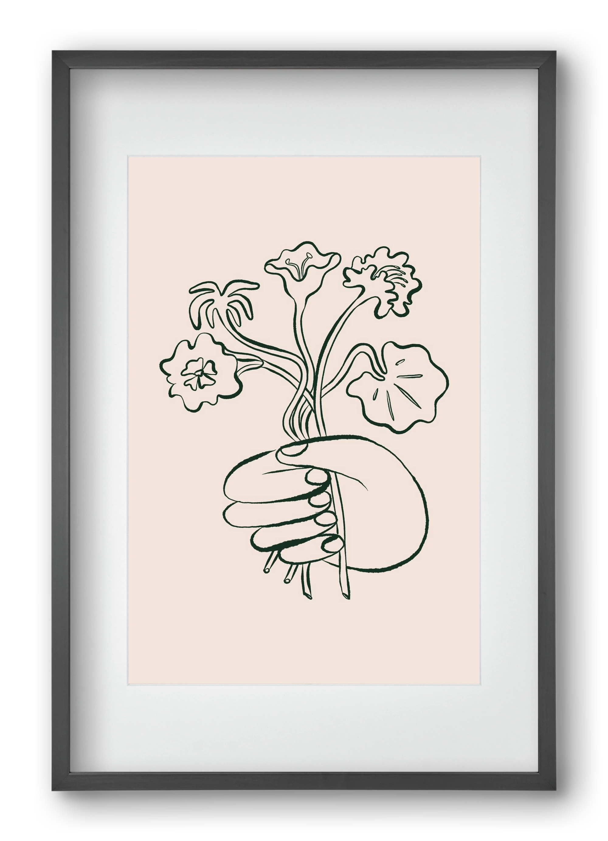 For You, 40x60 cm (30x45 cm), Fekete keret, paszpartuval