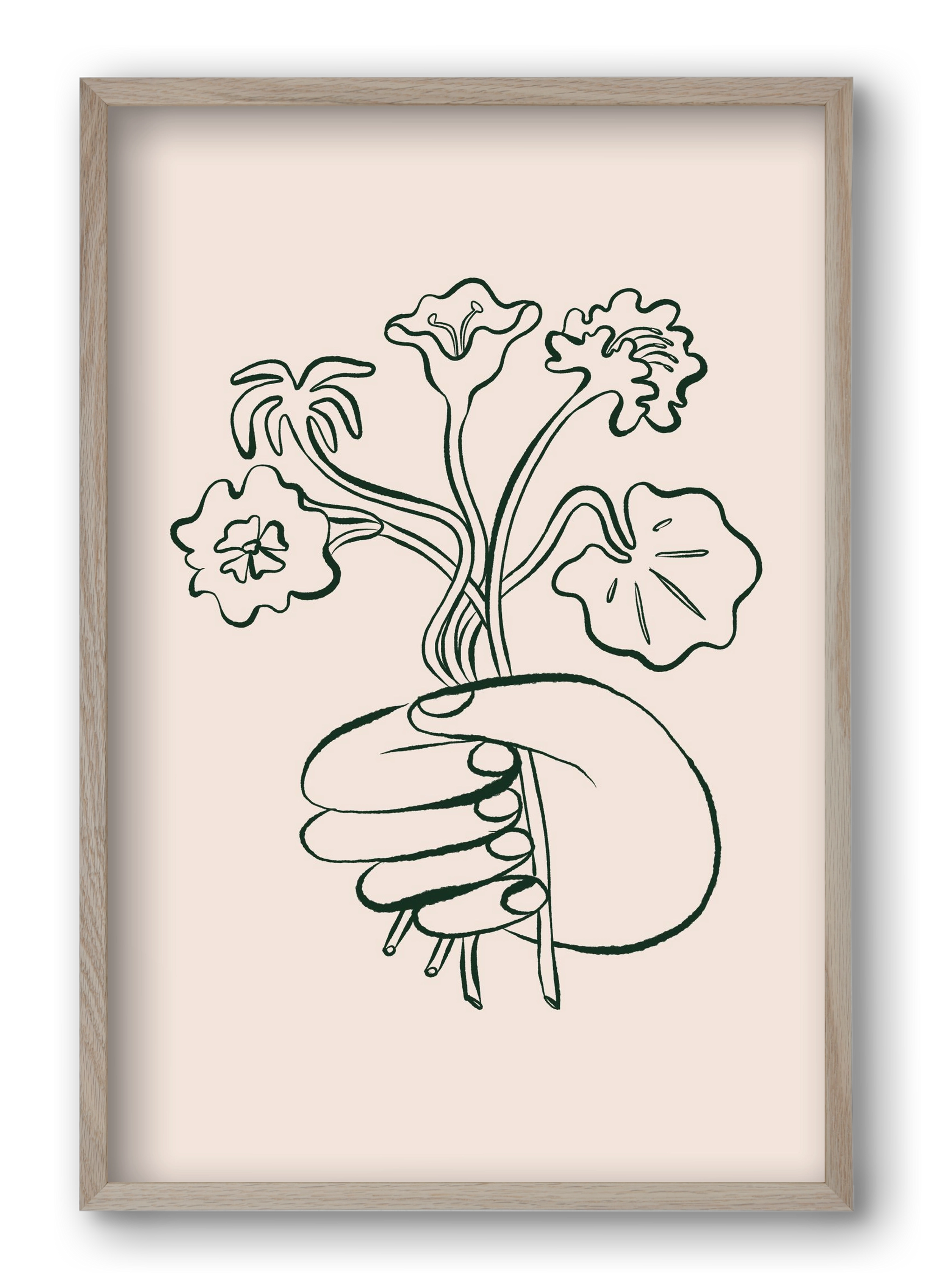 For You, 40x60 cm (40x60 cm), Tölgy keret