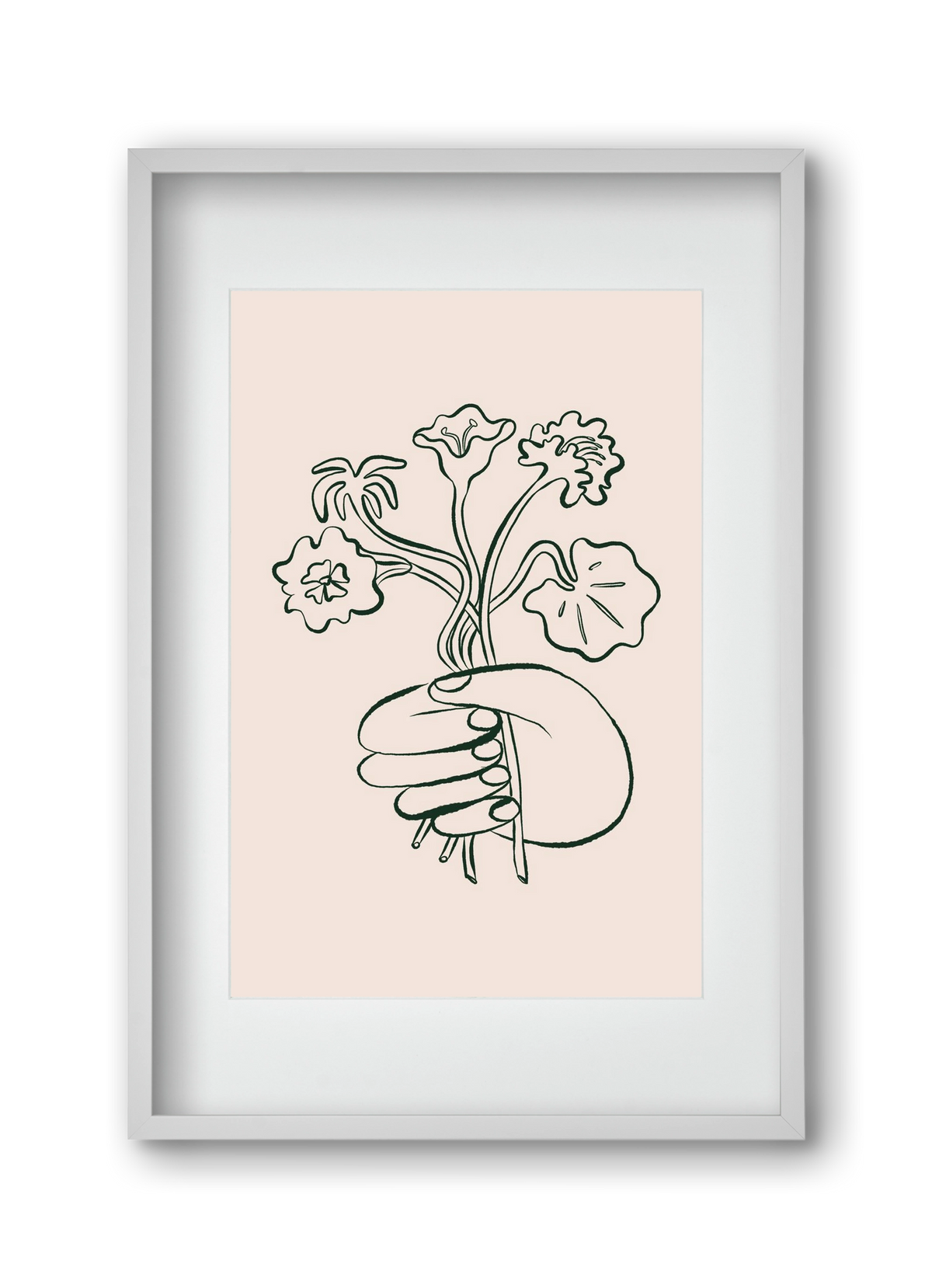 For You, 30x45 cm (20x30 cm), Fehér keret, paszpartuval