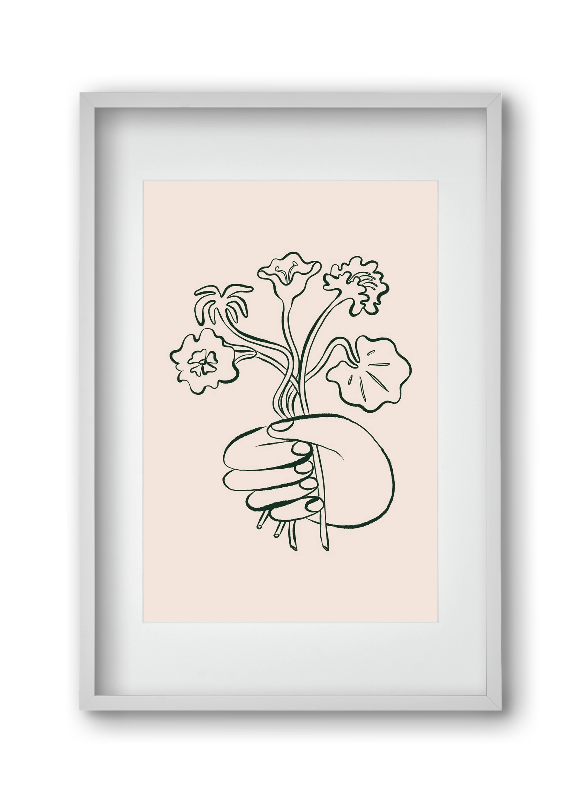 For You, 30x45 cm (20x30 cm), Fehér keret, paszpartuval