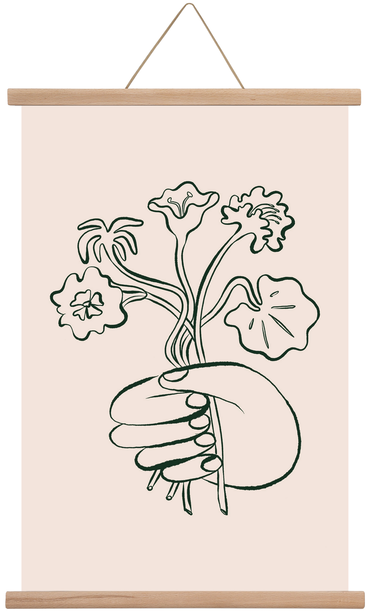 For You, 40x60 cm (40x60 cm), Tölgy akasztó