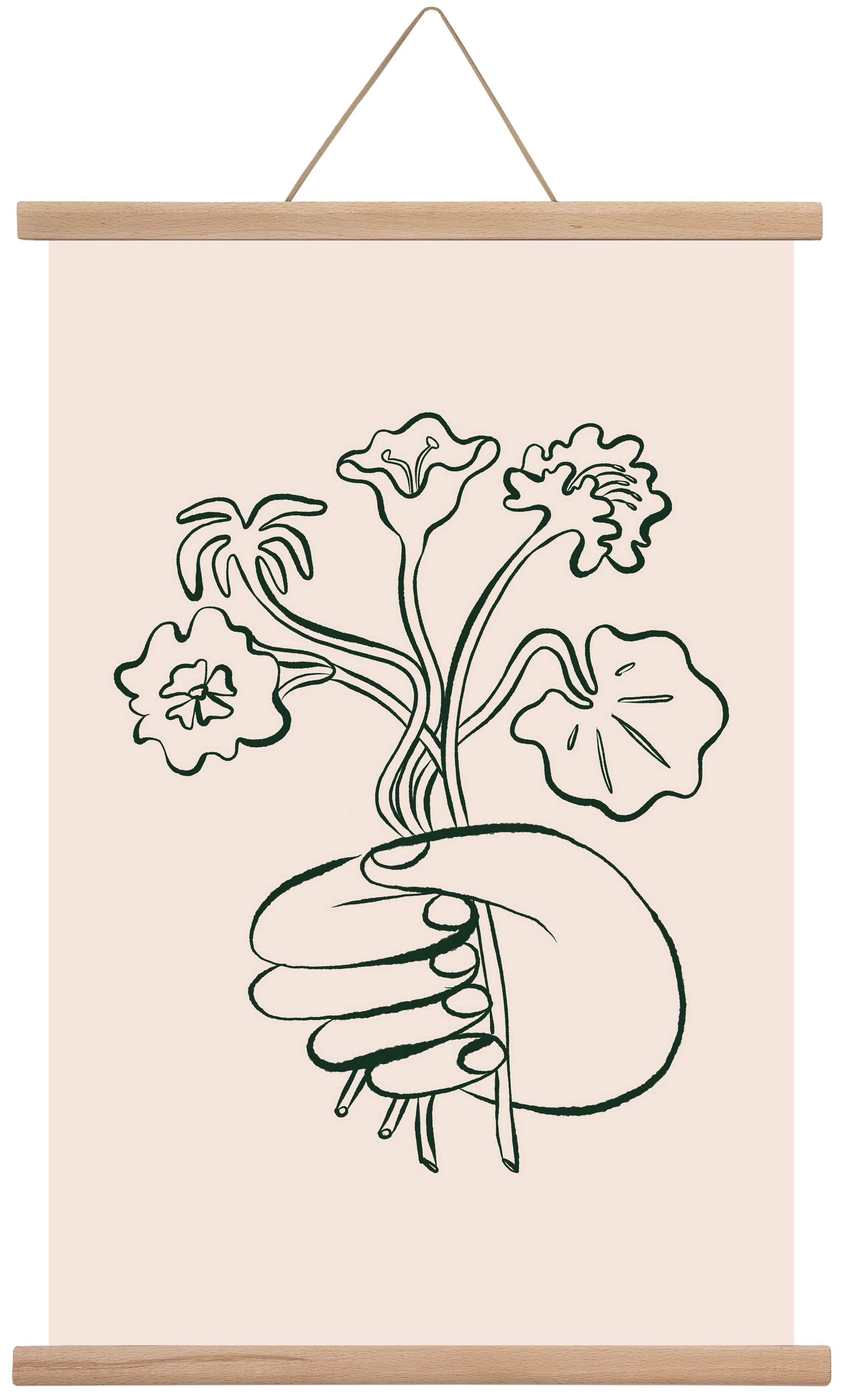 For You, 40x60 cm (40x60 cm), Tölgy akasztó