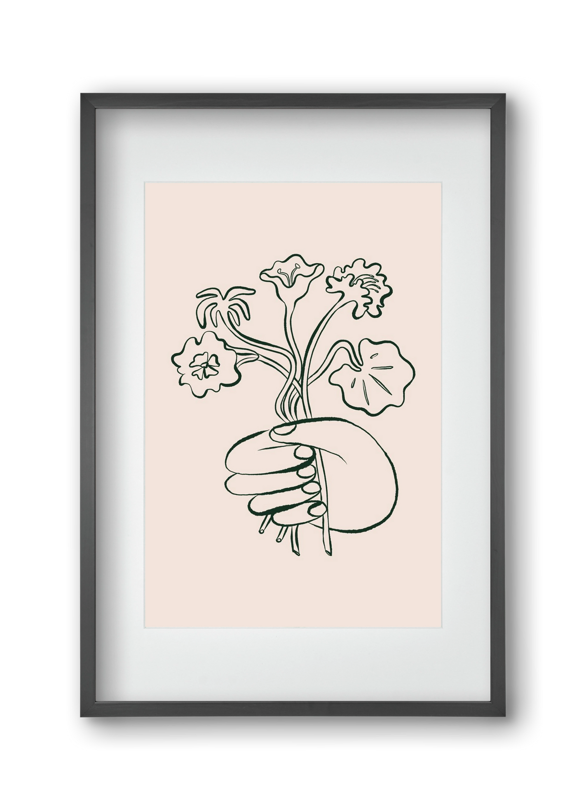 For You, 30x45 cm (20x30 cm), Fekete keret, paszpartuval