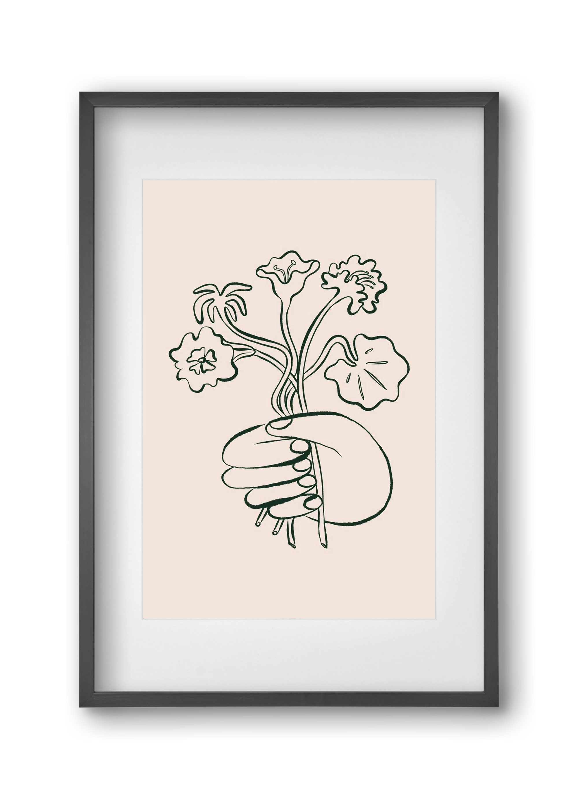 For You, 30x45 cm (20x30 cm), Fekete keret, paszpartuval