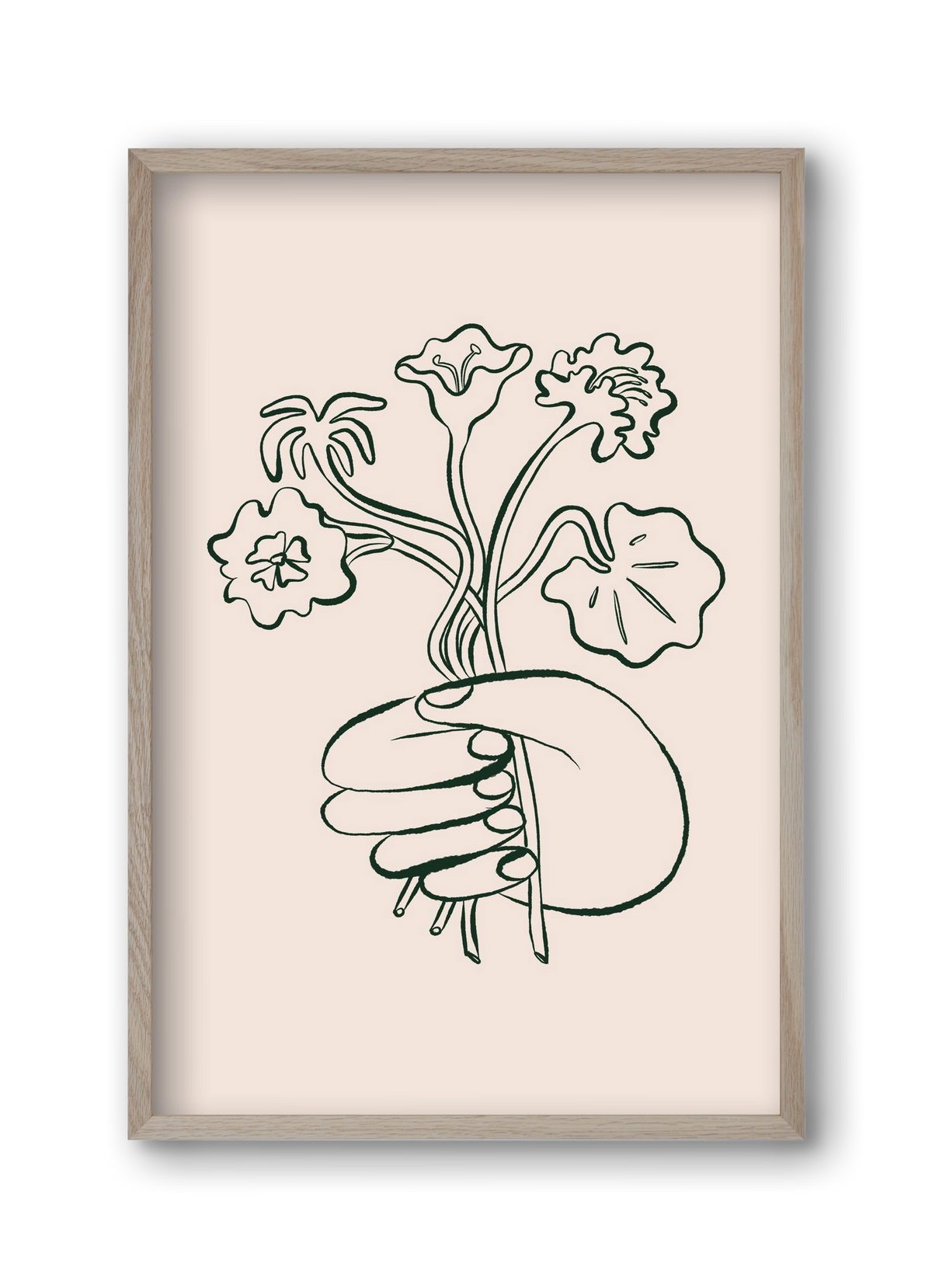 For You, 30x45 cm (30x45 cm), Tölgy keret