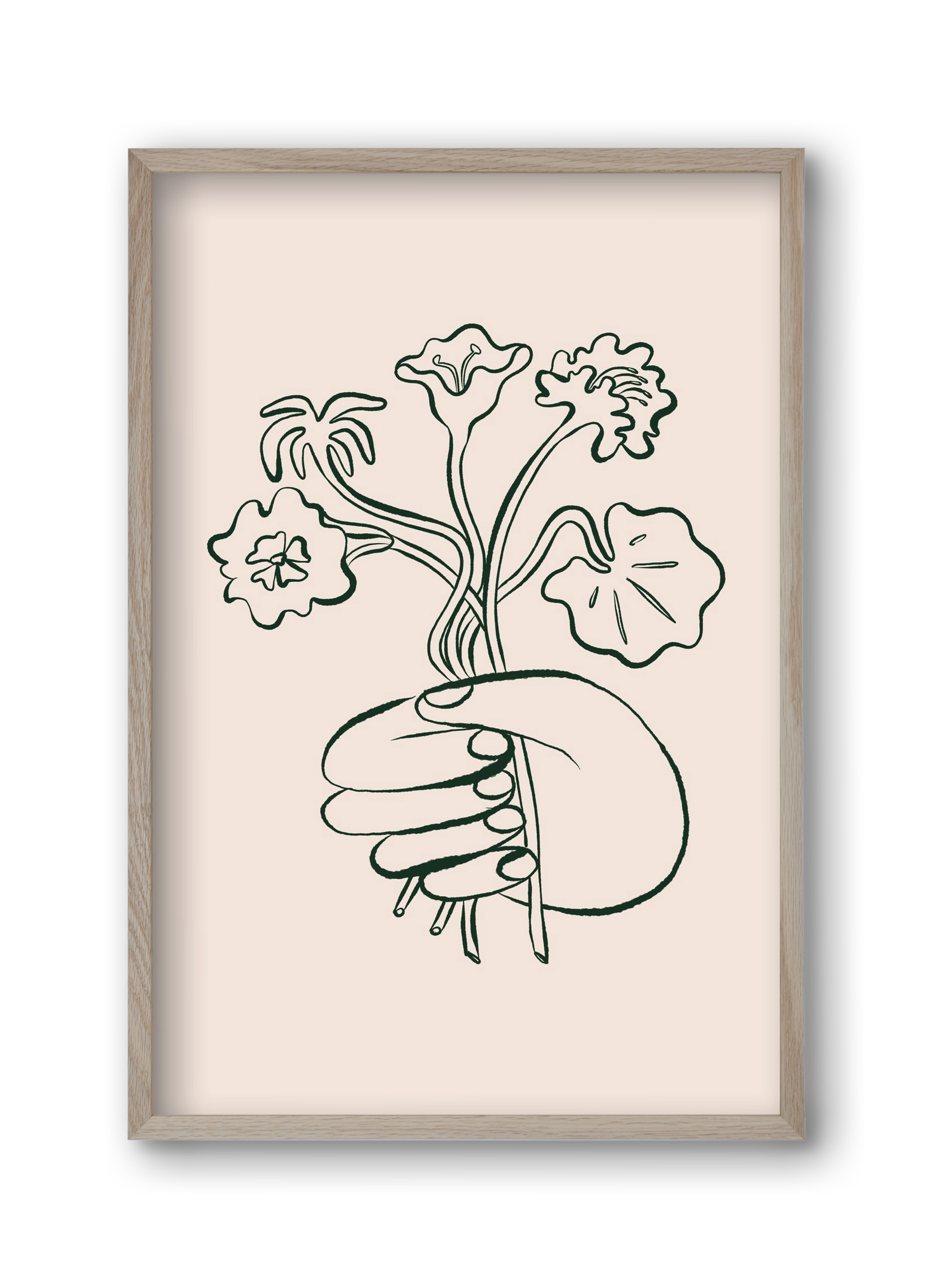 For You, 30x45 cm (30x45 cm), Tölgy keret