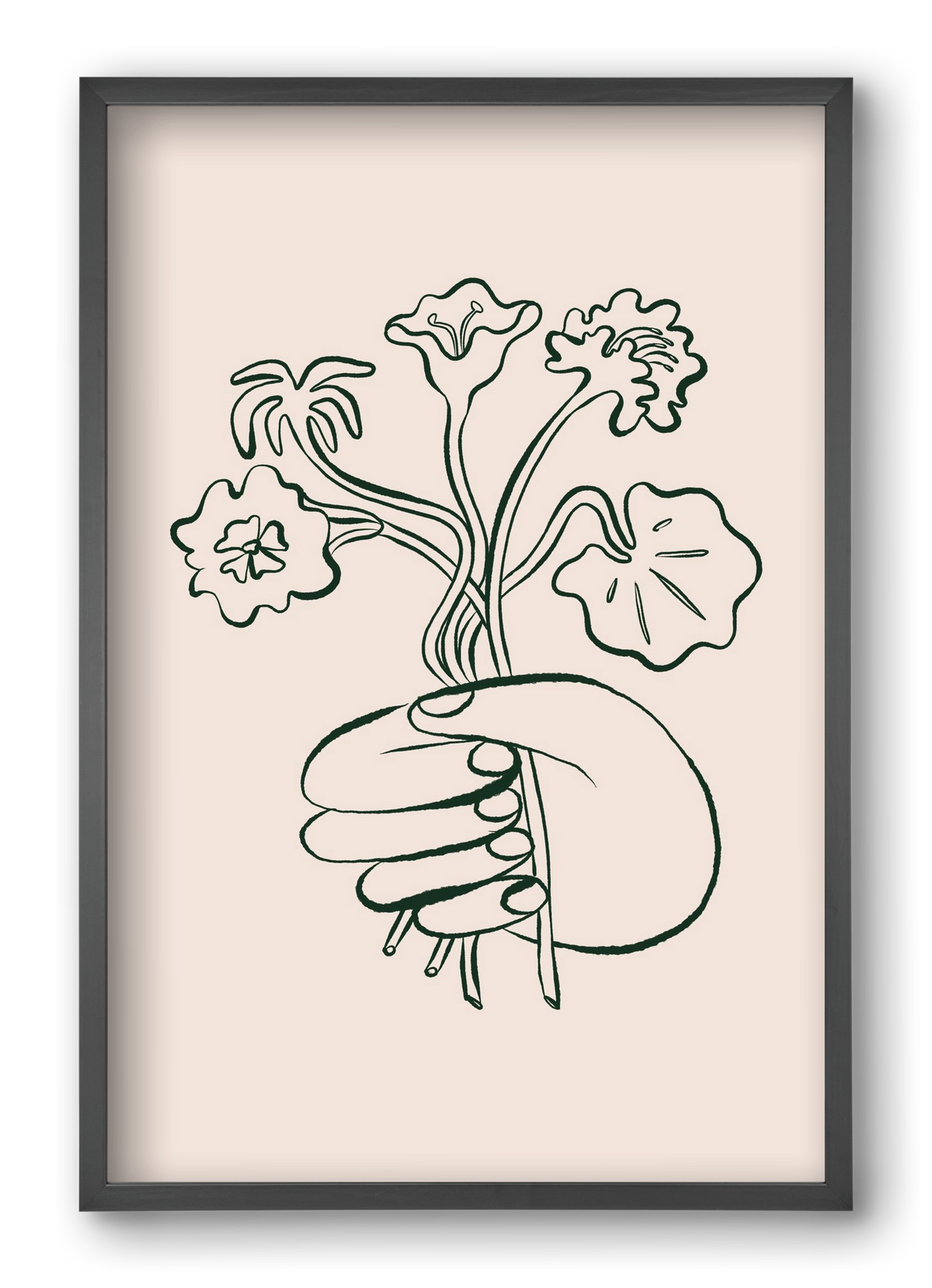 For You, 40x60 cm (40x60 cm), Fekete keret