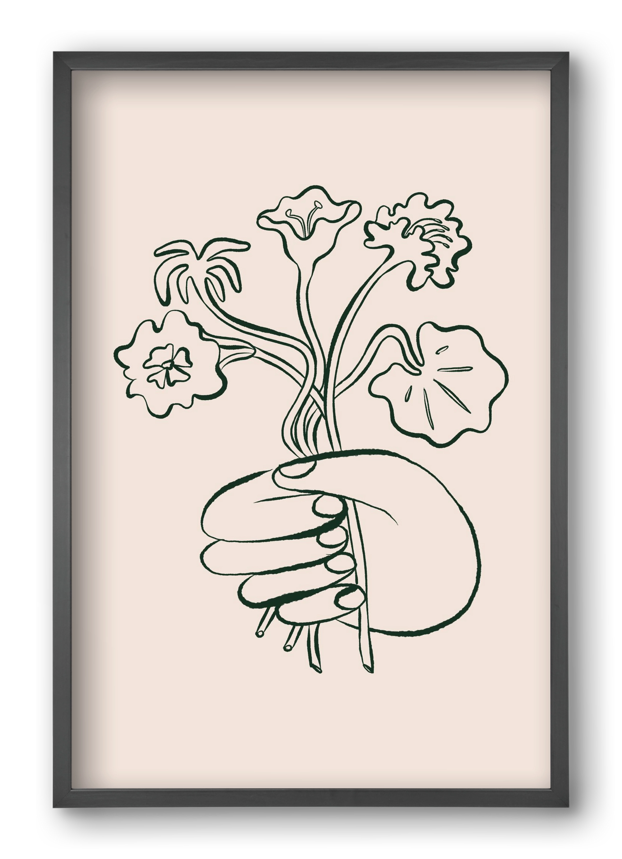 For You, 40x60 cm (40x60 cm), Fekete keret