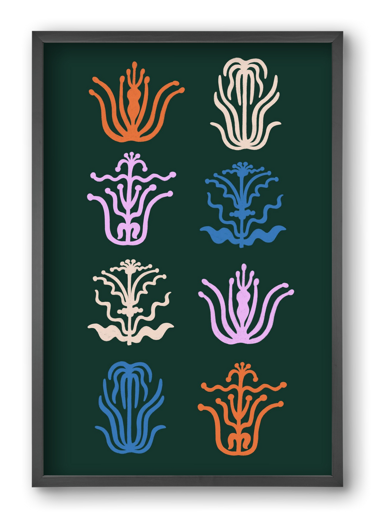 Játék, 40x60 cm (40x60 cm), Fekete keret