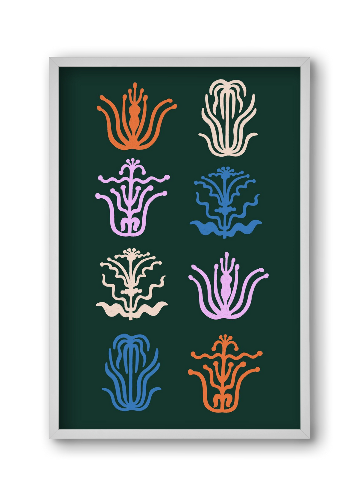 Játék, 30x45 cm (30x45 cm), Fehér keret