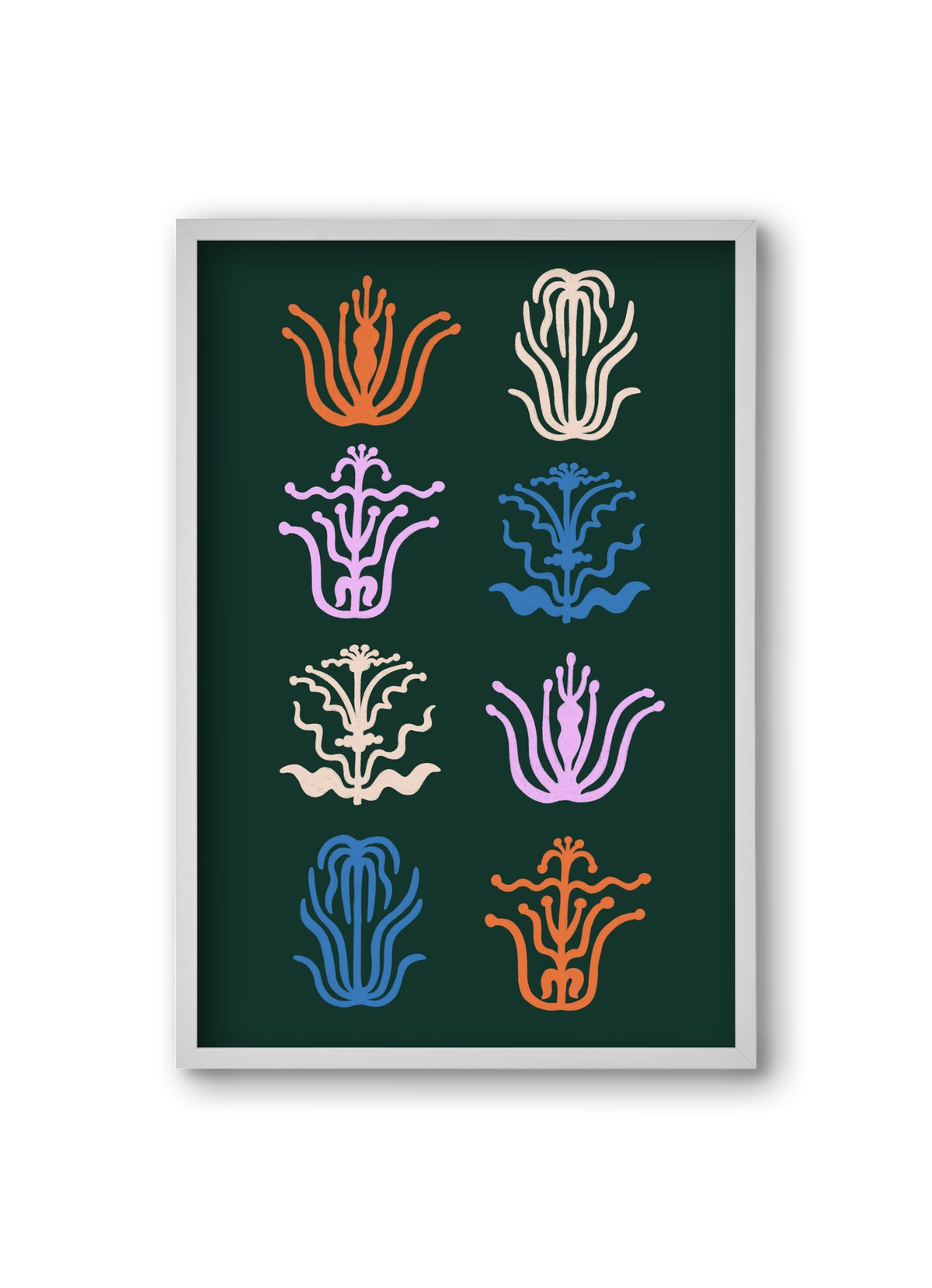 Játék, 20x30 cm (20x30 cm), Fehér keret