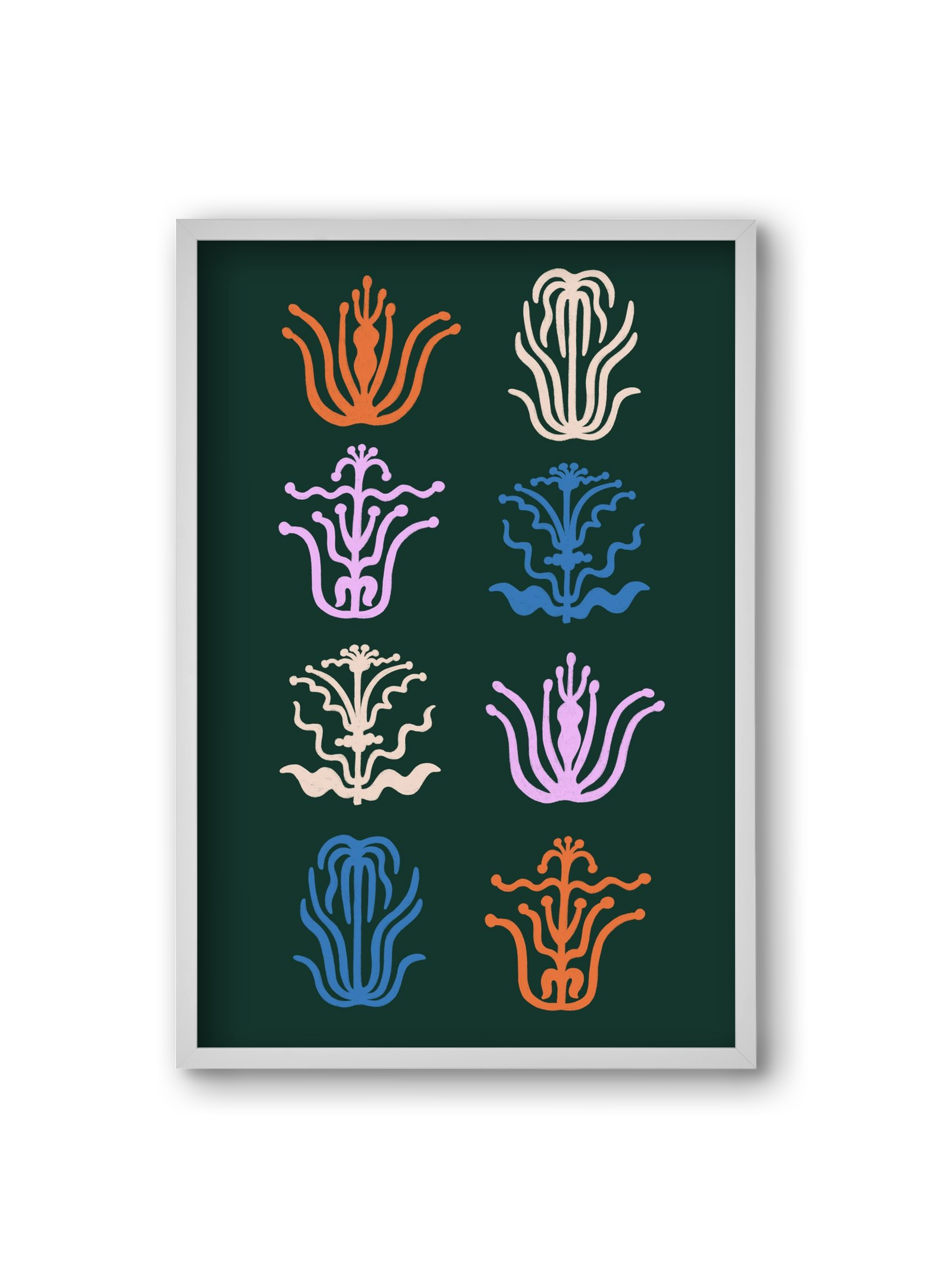 Játék, 20x30 cm (20x30 cm), Fehér keret