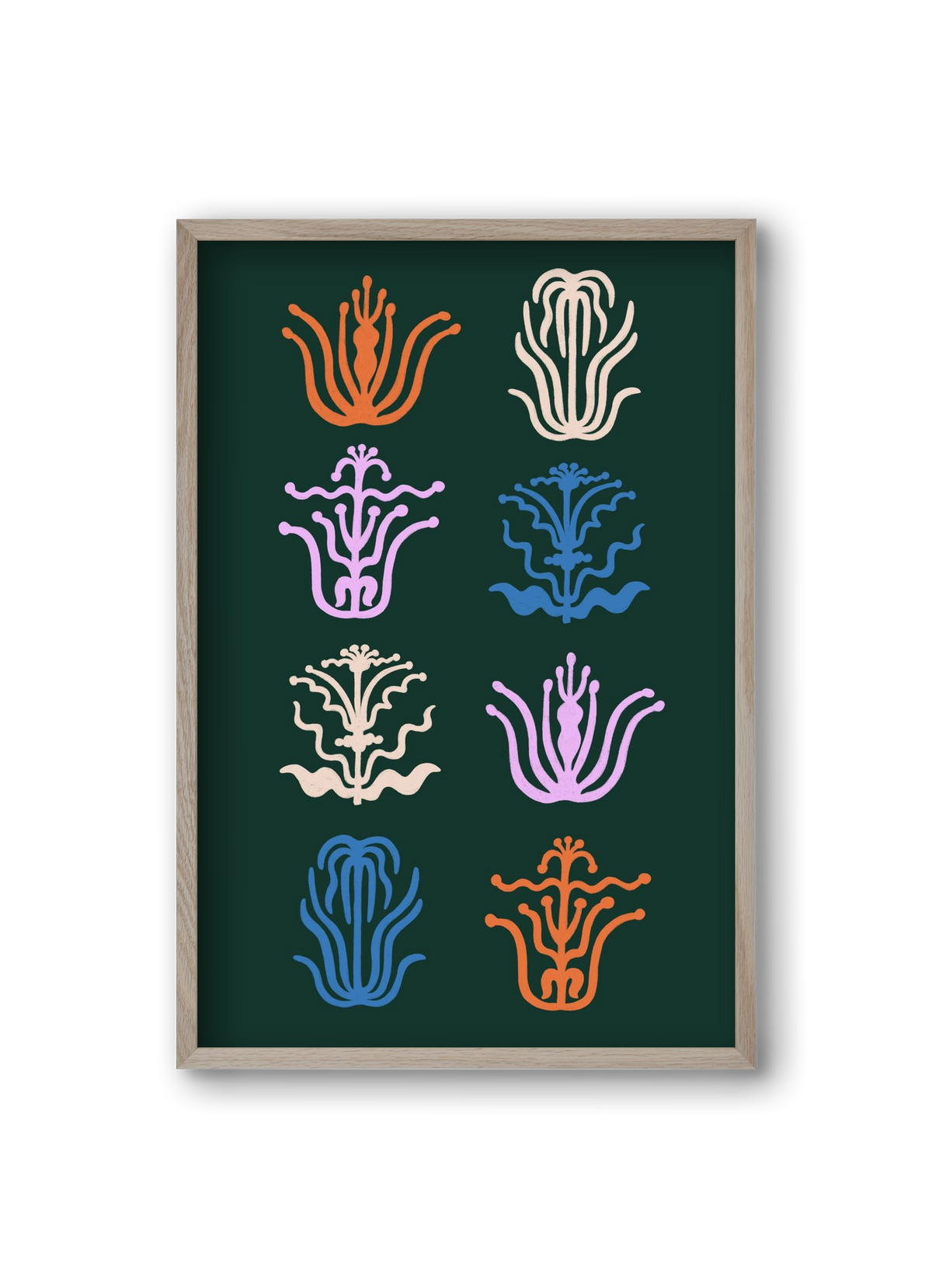 Játék, 20x30 cm (20x30 cm), Tölgy keret