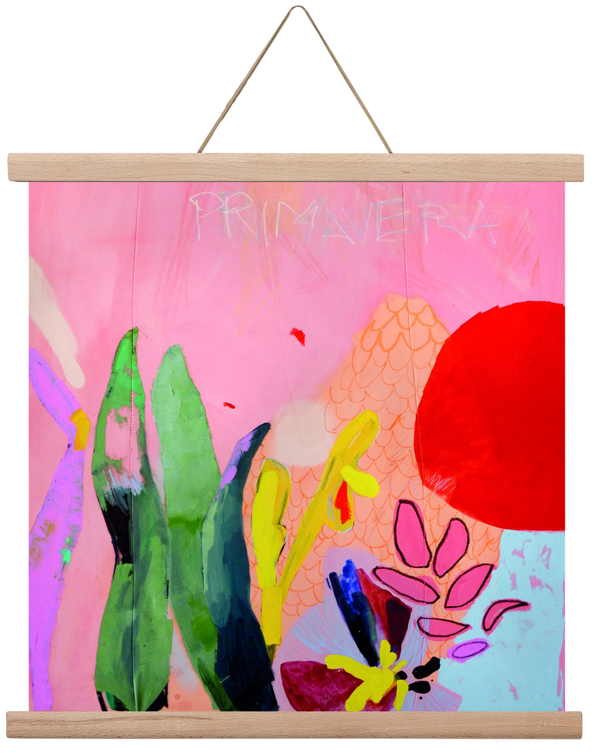 Primavera, 40x40 cm (40x40 cm), Tölgy akasztó