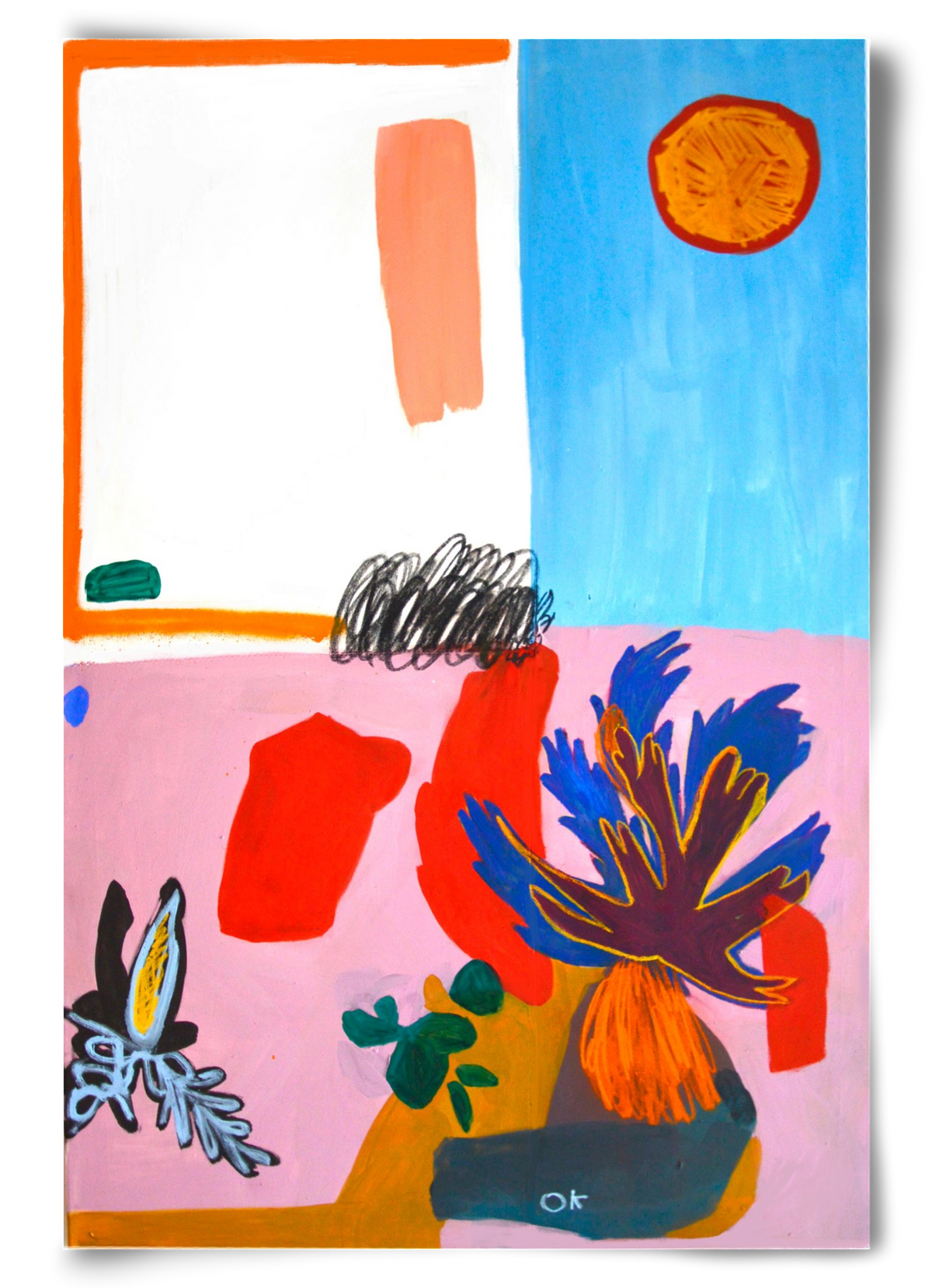 Saturn, 60x90 cm, Keret nélkül