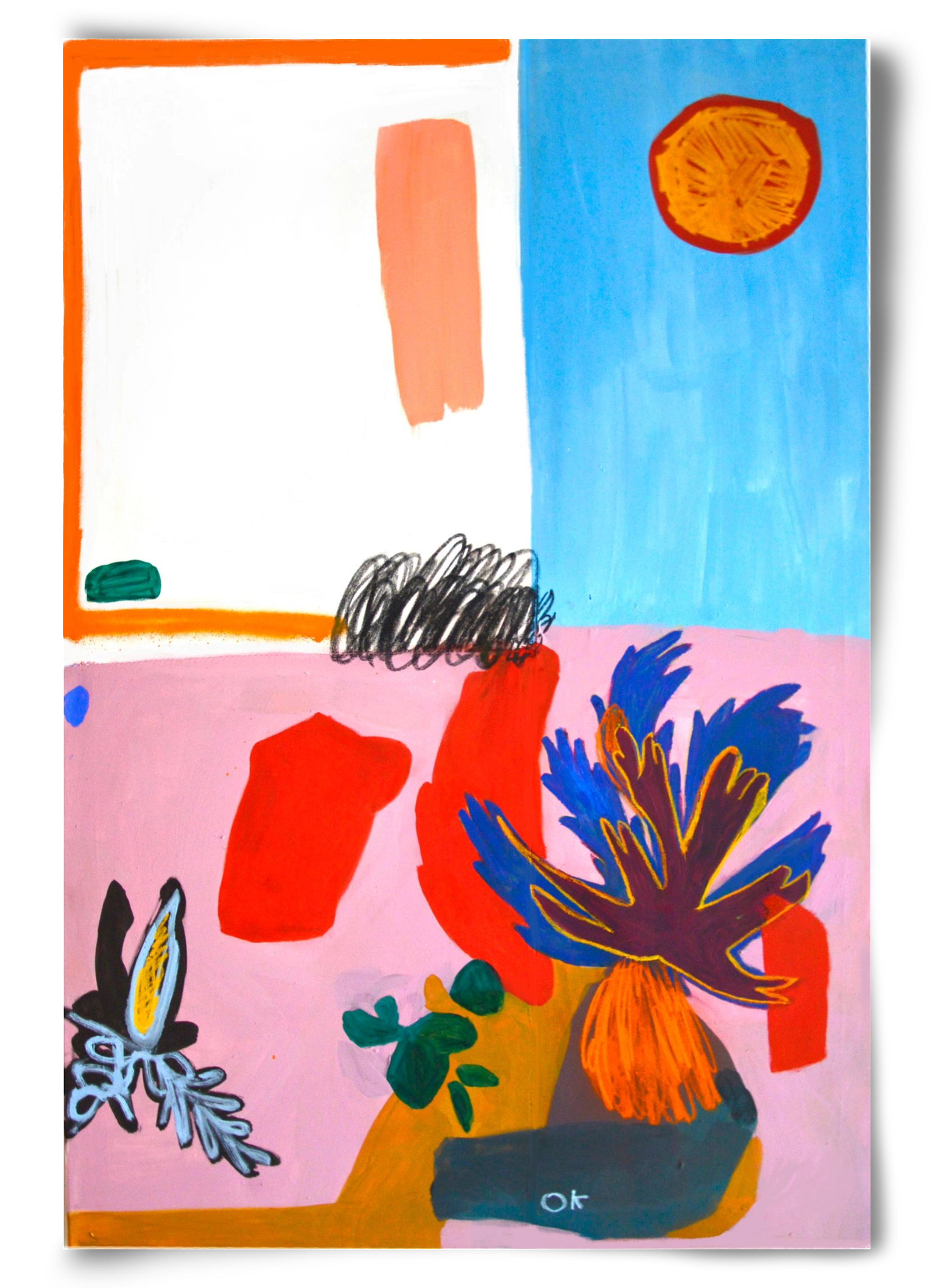 Saturn, 60x90 cm, Keret nélkül