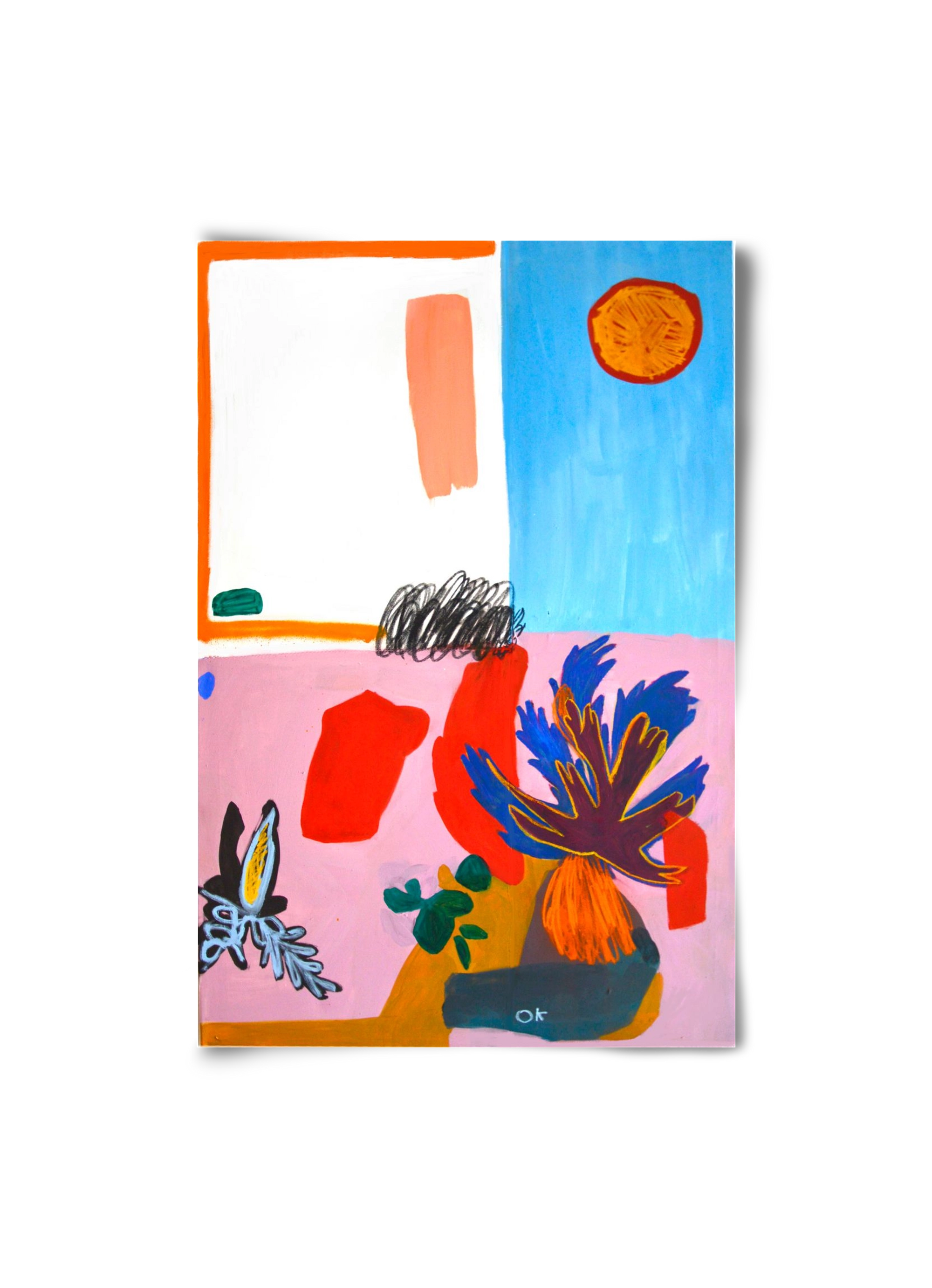 Saturn, 20x30 cm, Keret nélkül