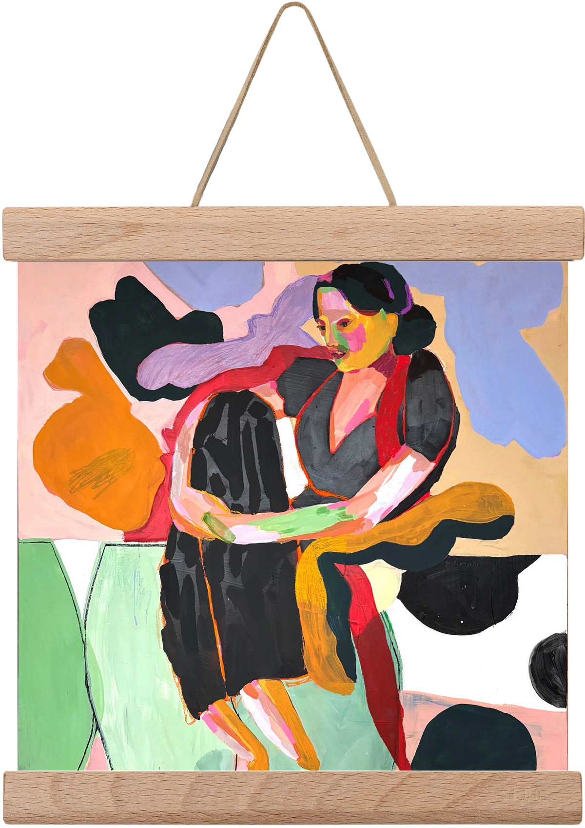 Paloma, 20x20 cm (20x20 cm), Tölgy akasztó