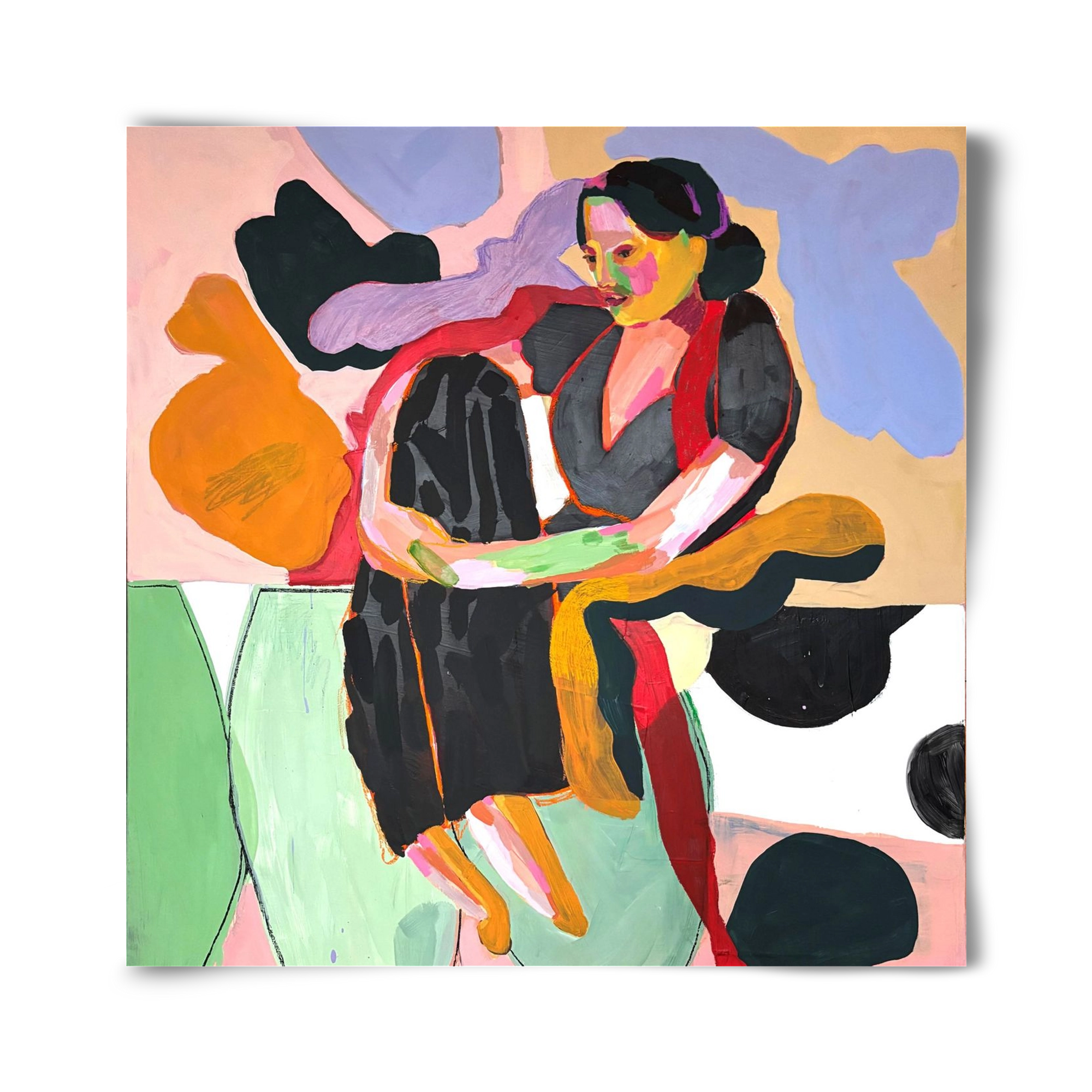 Paloma, 40x40 cm, Keret nélkül