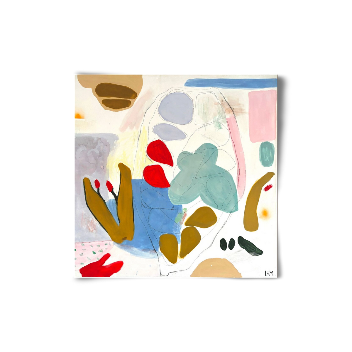 Cocoa, 20x20 cm, Keret nélkül