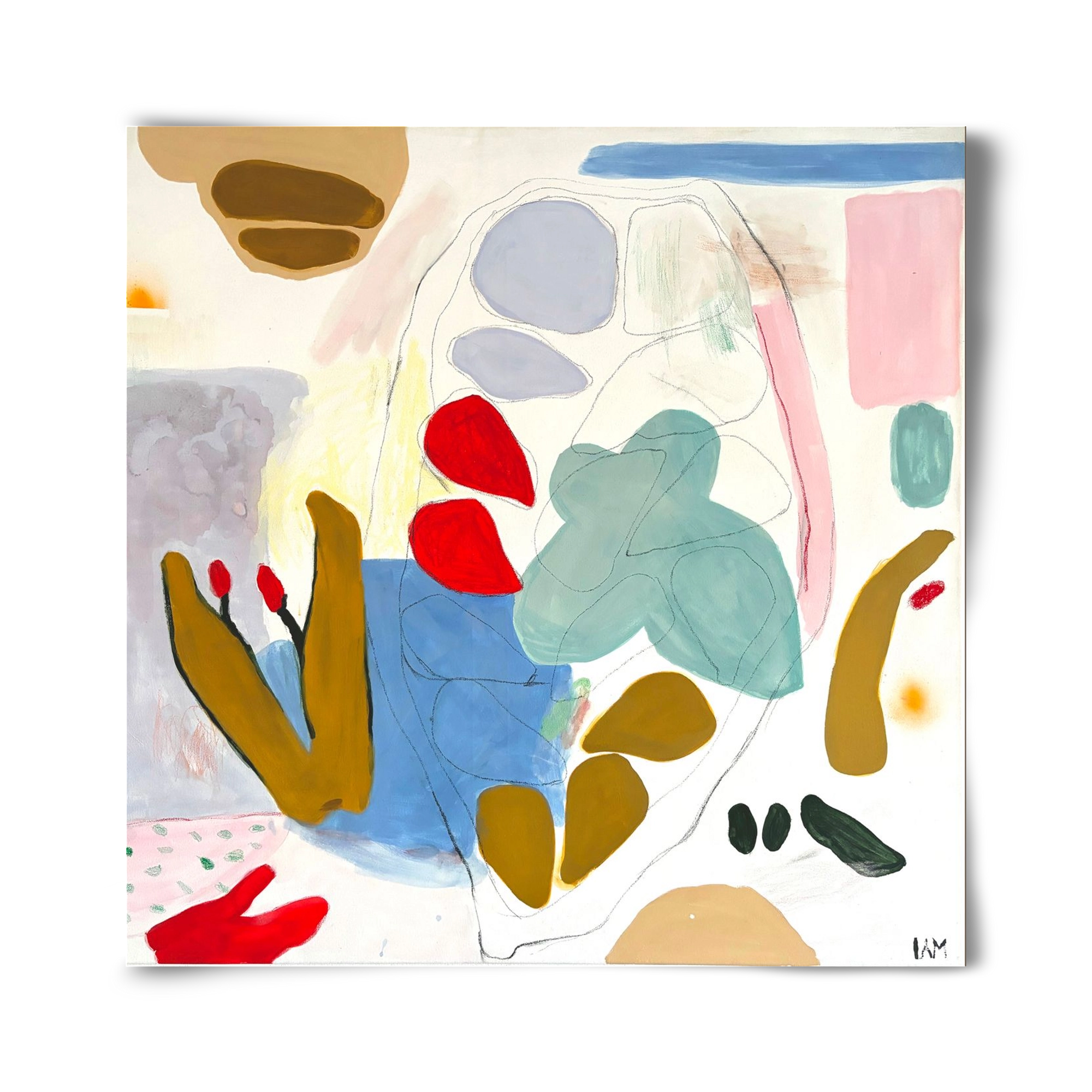 Cocoa, 40x40 cm, Keret nélkül