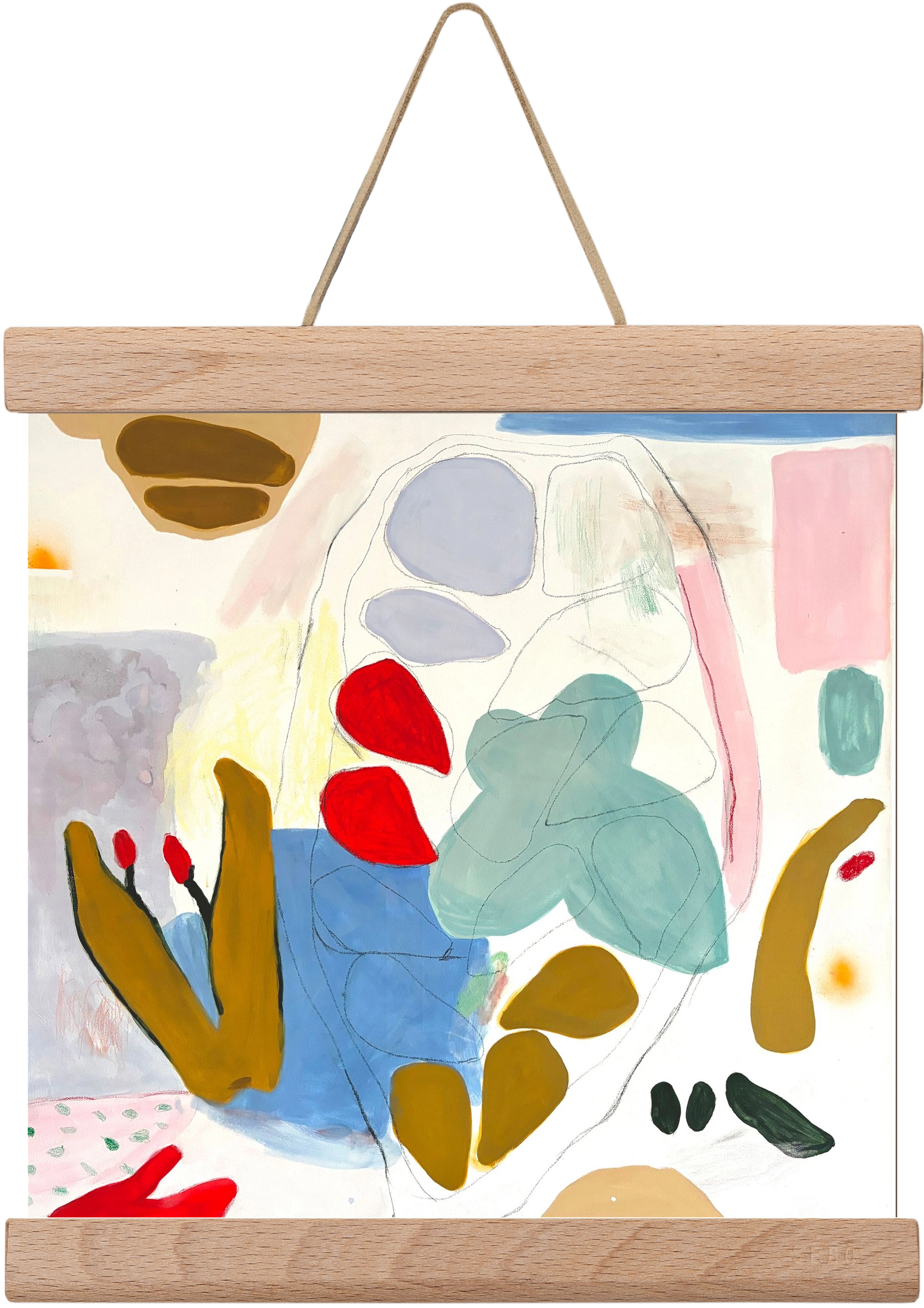 Cocoa, 20x20 cm (20x20 cm), Tölgy akasztó